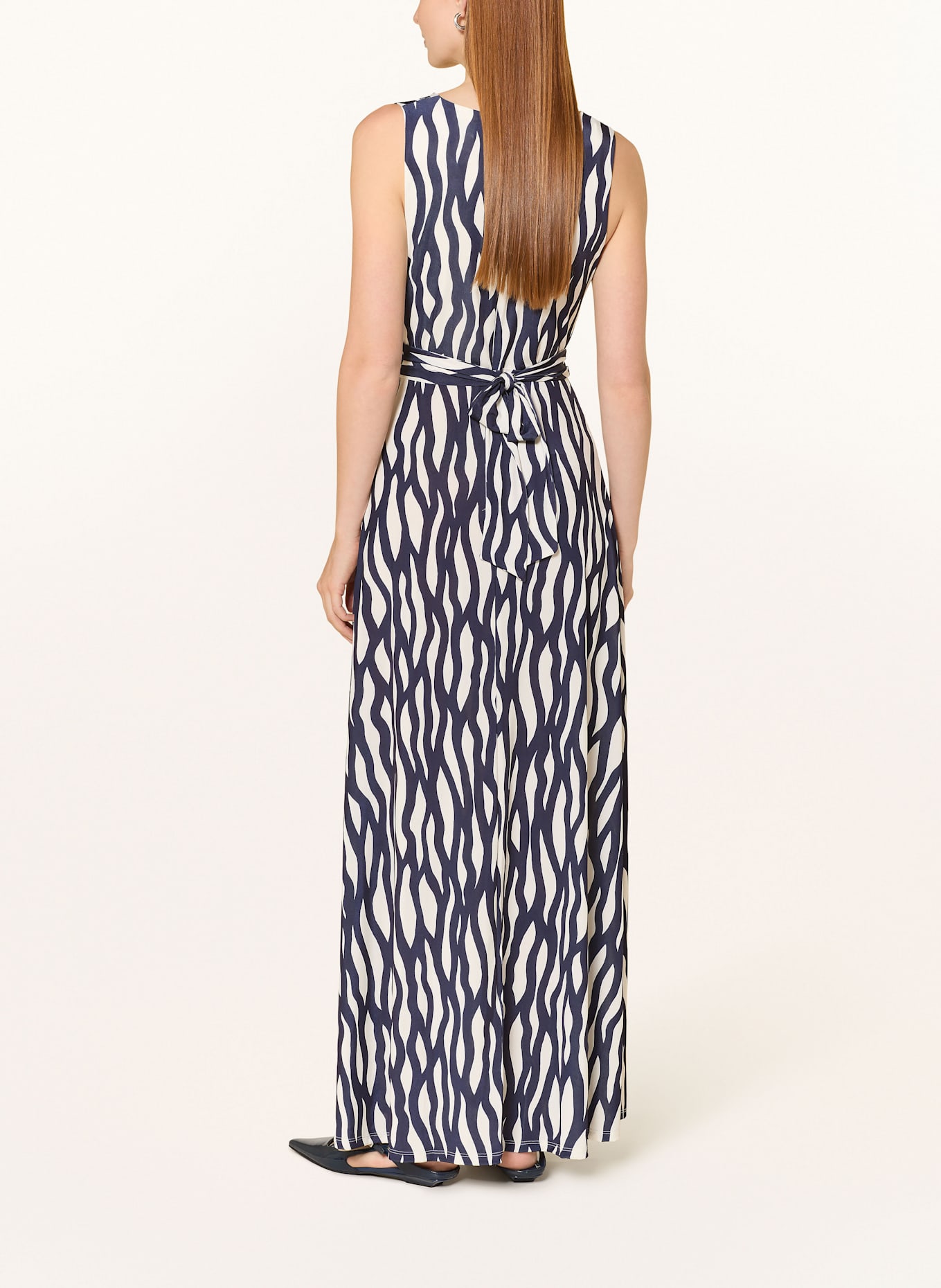 Phase Eight Kleid ARTEMIS: DUNKELBLAU / WEISS