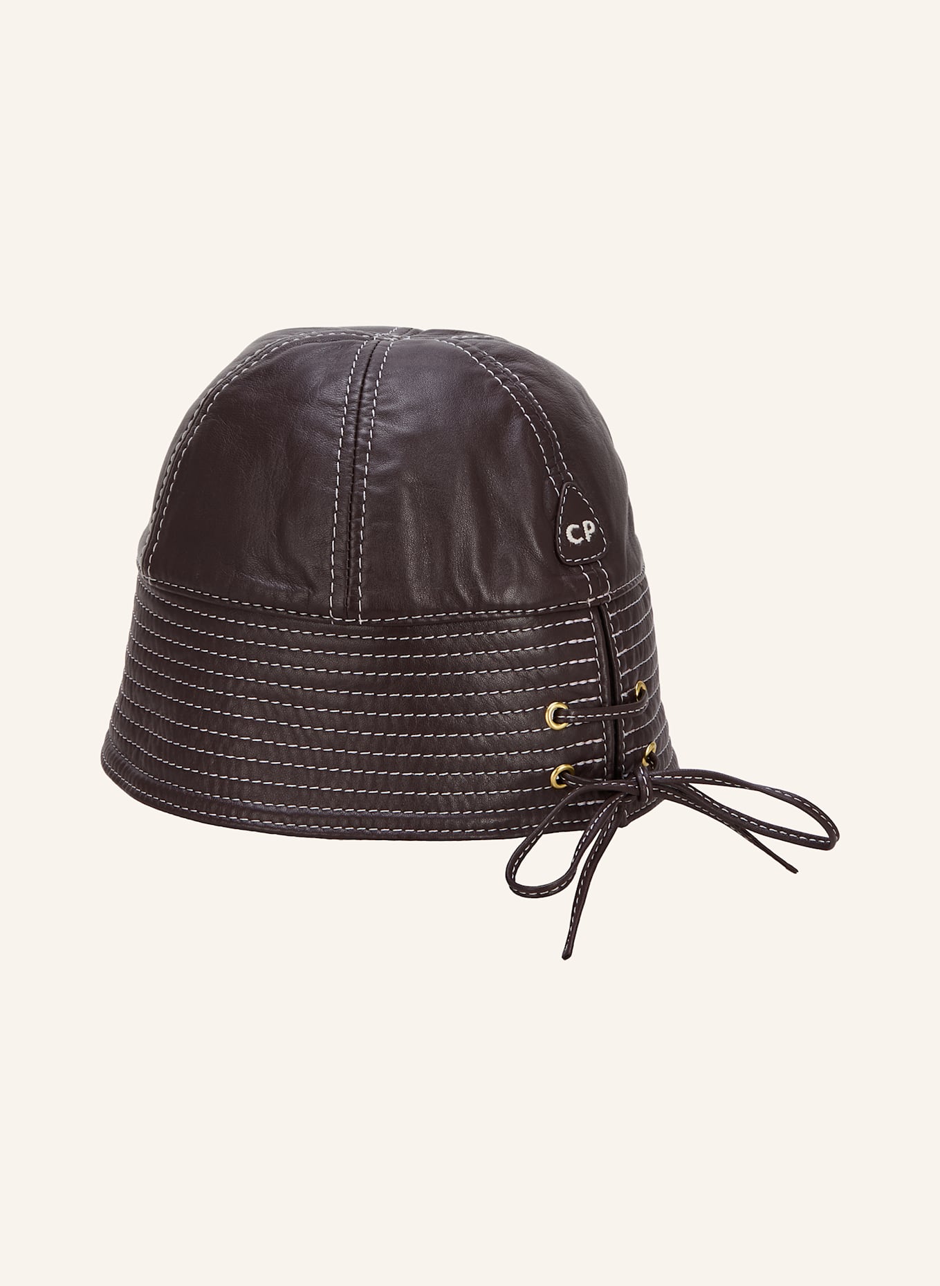 CLAUDIE PIERLOT Hut: DUNKELROT