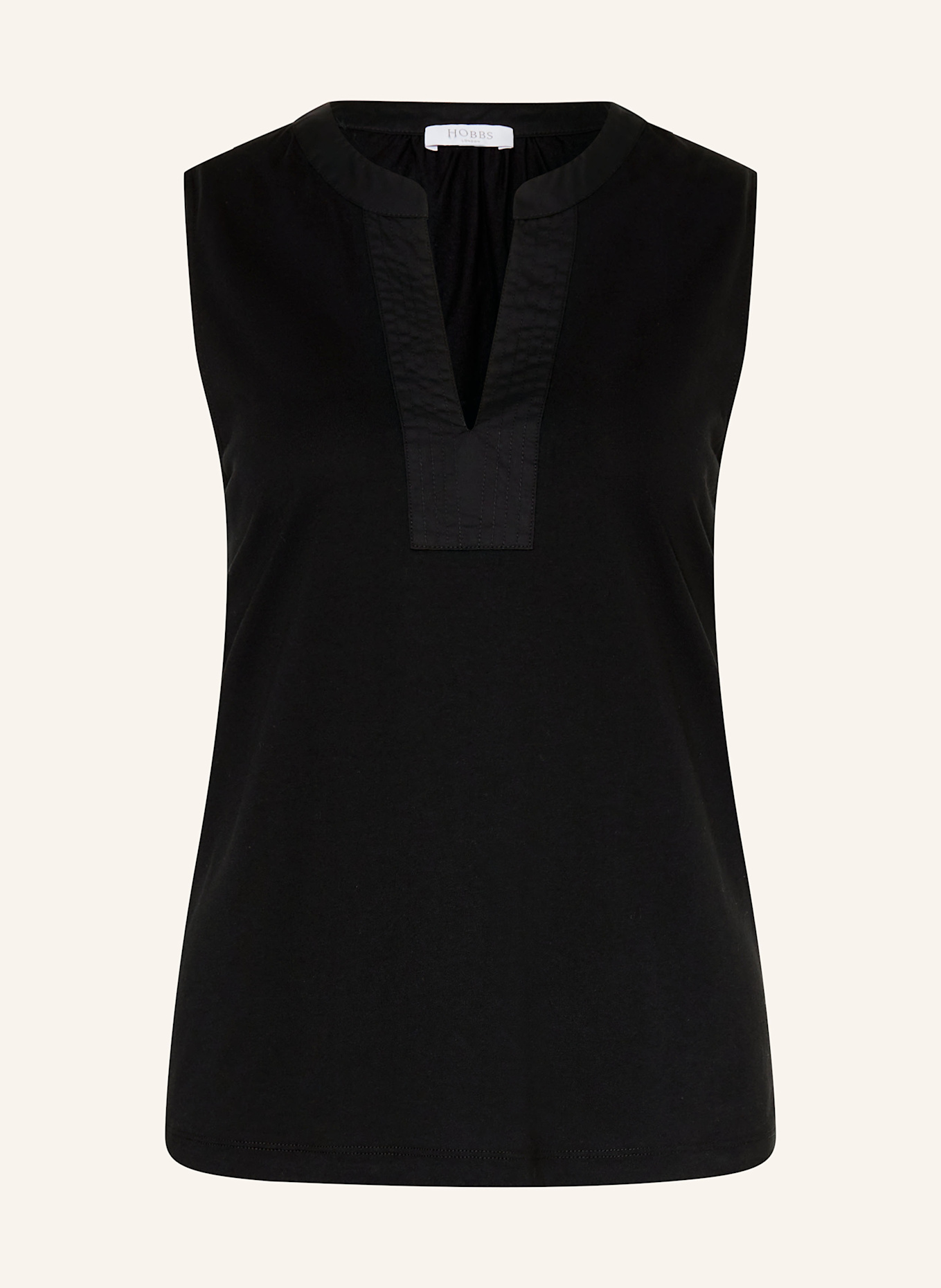 HOBBS Bluzka bez rękawów SUSIE: CZARNY