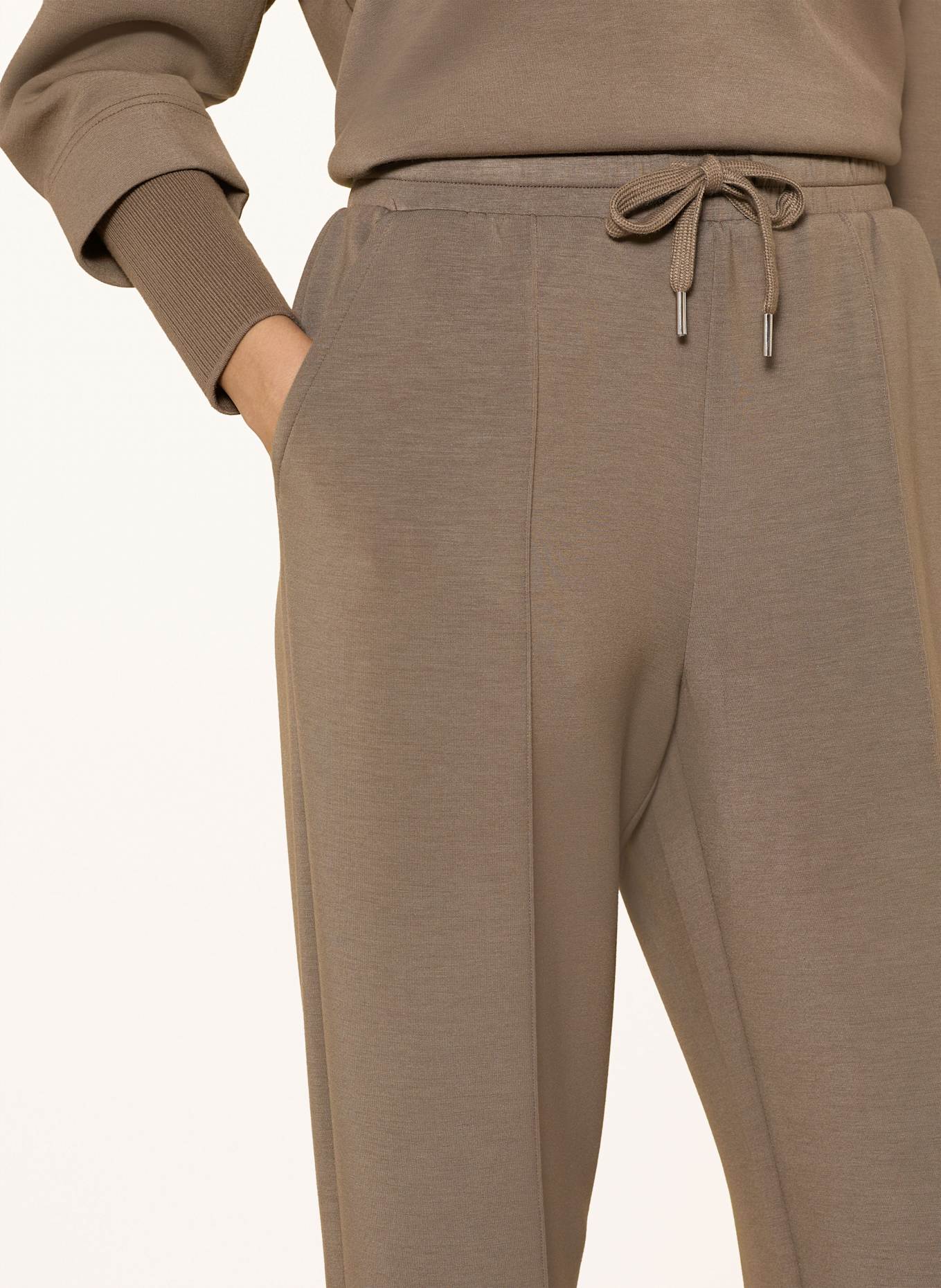 REISS Hose JEMMA im Jogging-Stil: KHAKI