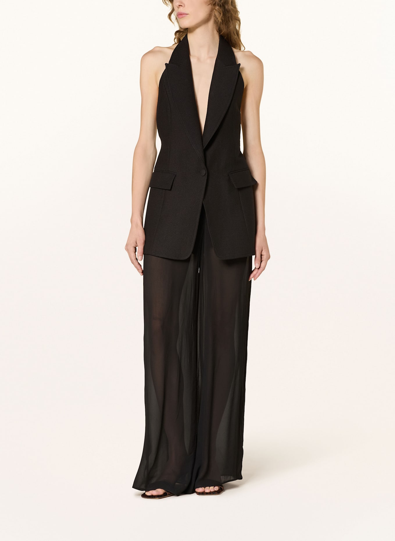 MARELLA gilet blazer: NOIR