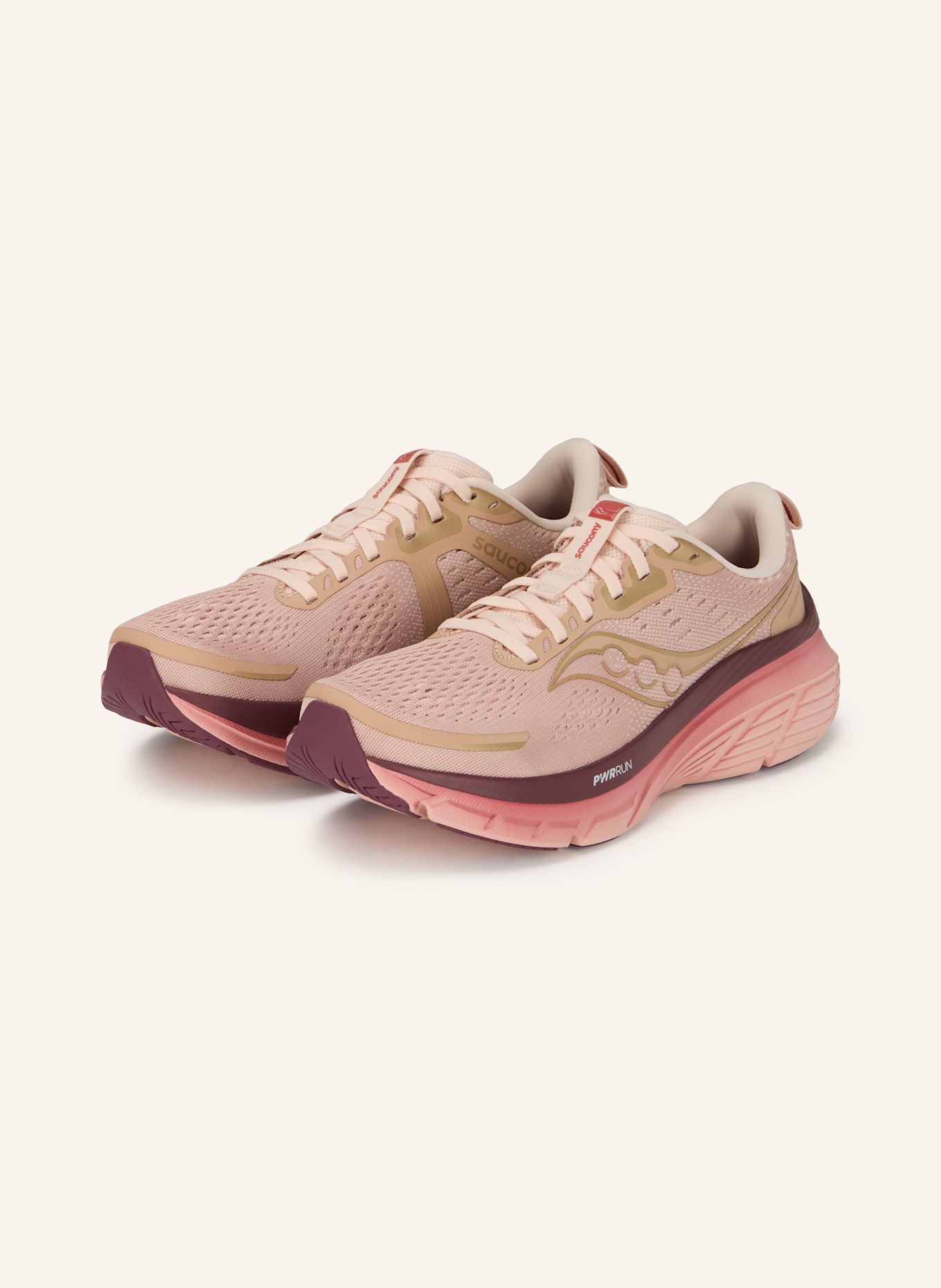 saucony Laufschuhe GUIDE 18: ROSÉ / ALTROSA / HELLORANGE