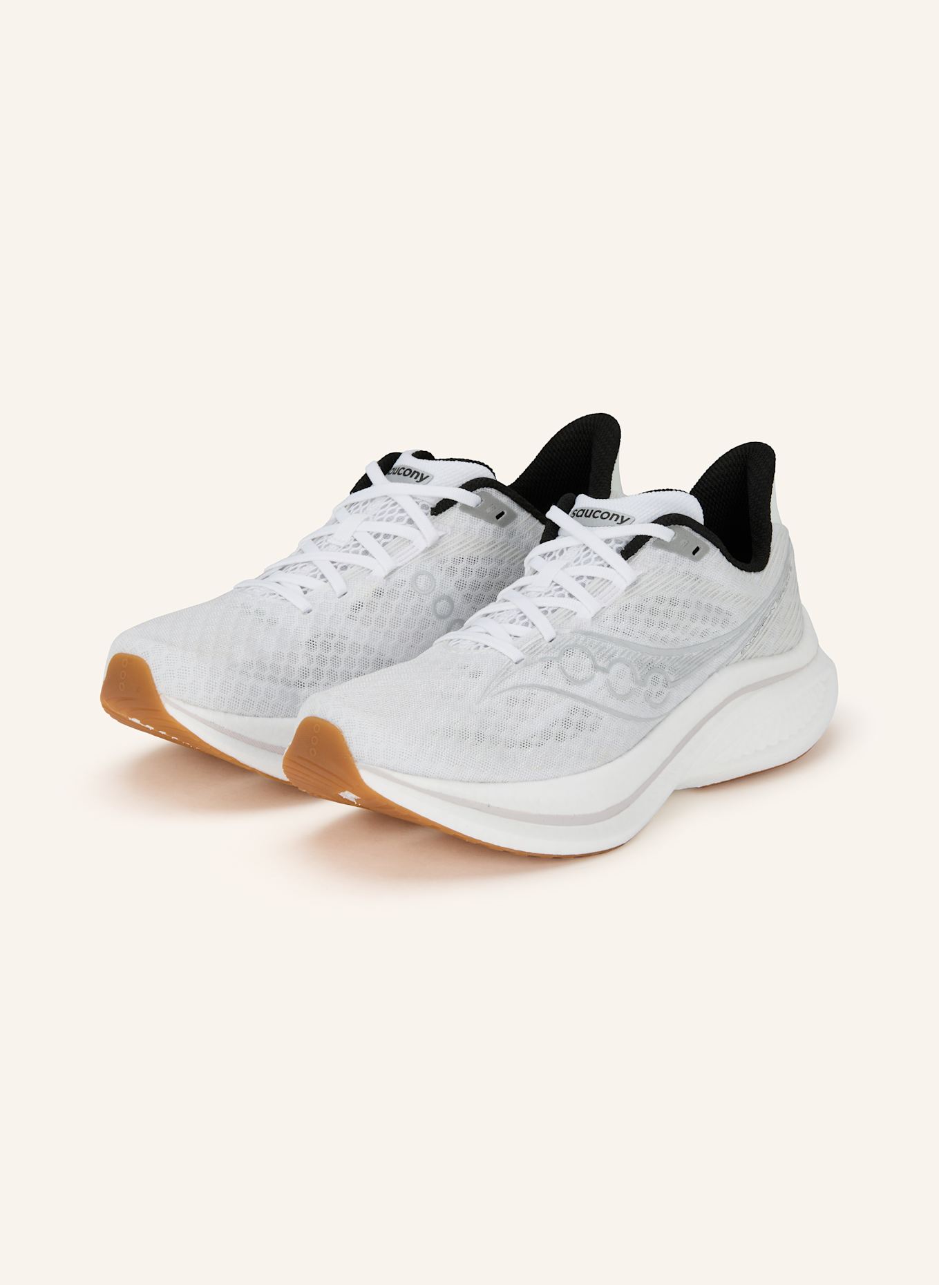 saucony ENDORPHIN SPEED 5 running shoes: WHITE/ SILVER