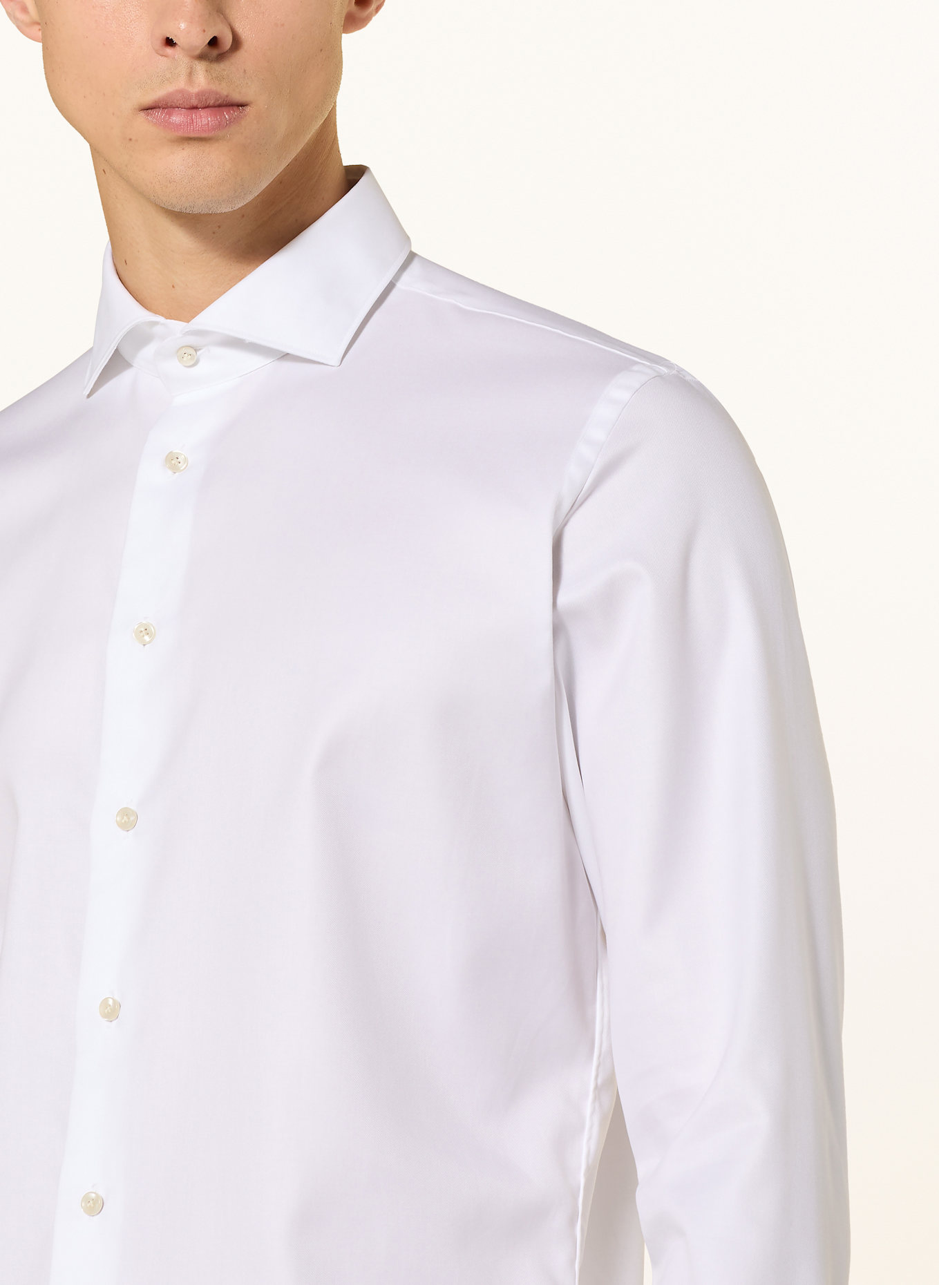 PROFUOMO Miss Selfridge Petite Sweat-shirt court duveteux ensemble Crème: WHITE