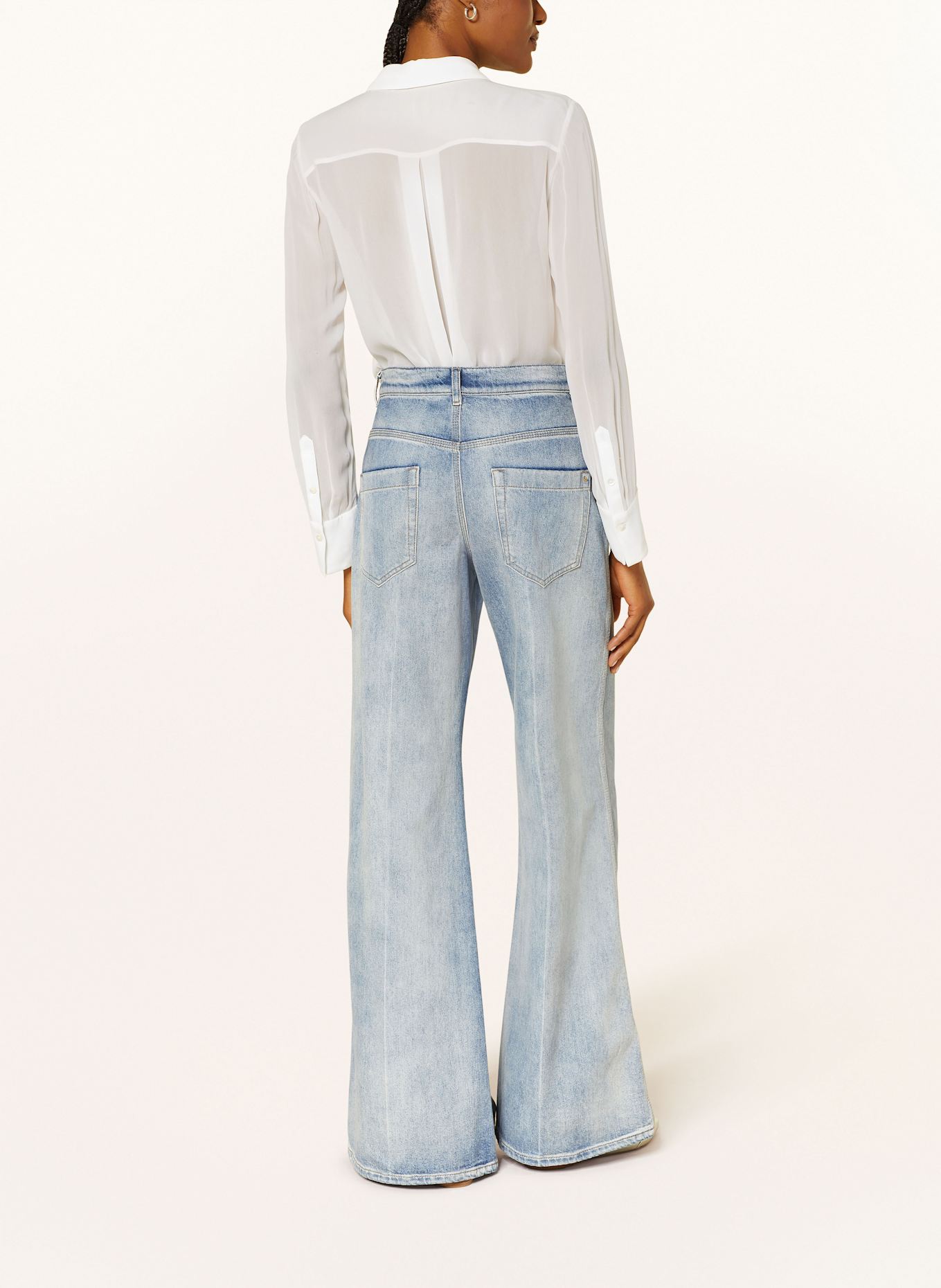 DOROTHEE SCHUMACHER Hemdbluse SHEER TWIST: ECRU