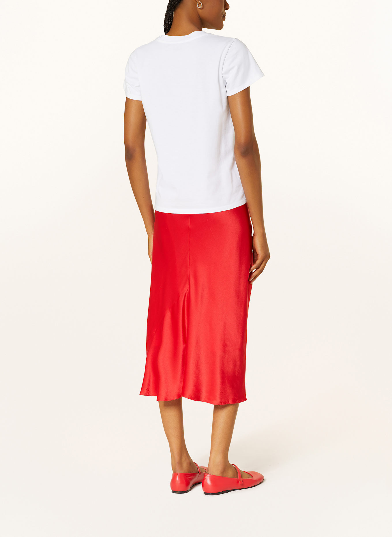 DOROTHEE SCHUMACHER T-shirt: BIAŁY / CZERWONY