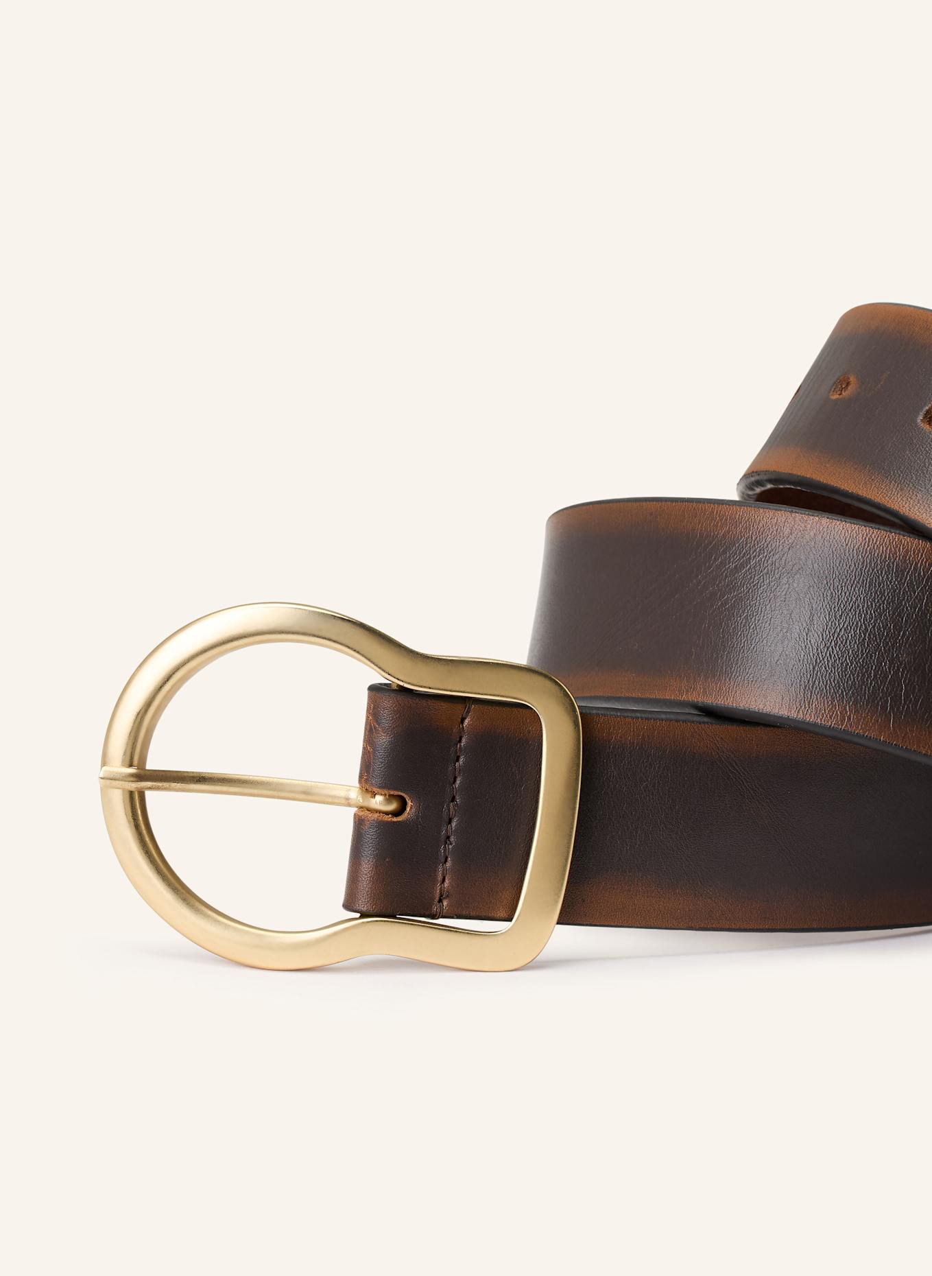 DOROTHEE SCHUMACHER Gürtel VINTAGE ESSENCE: BRAUN / DUNKELBRAUN