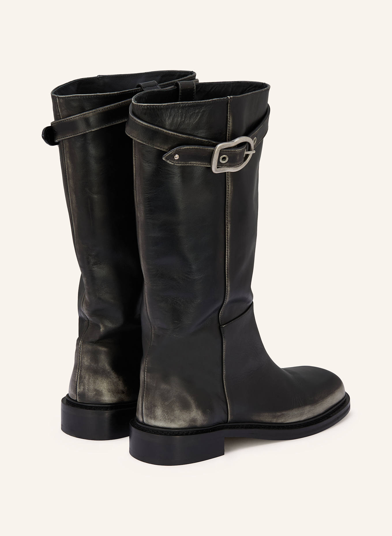 DOROTHEE SCHUMACHER Kozaki VINTAGE ESSENCE: CZIEMNOSZARY