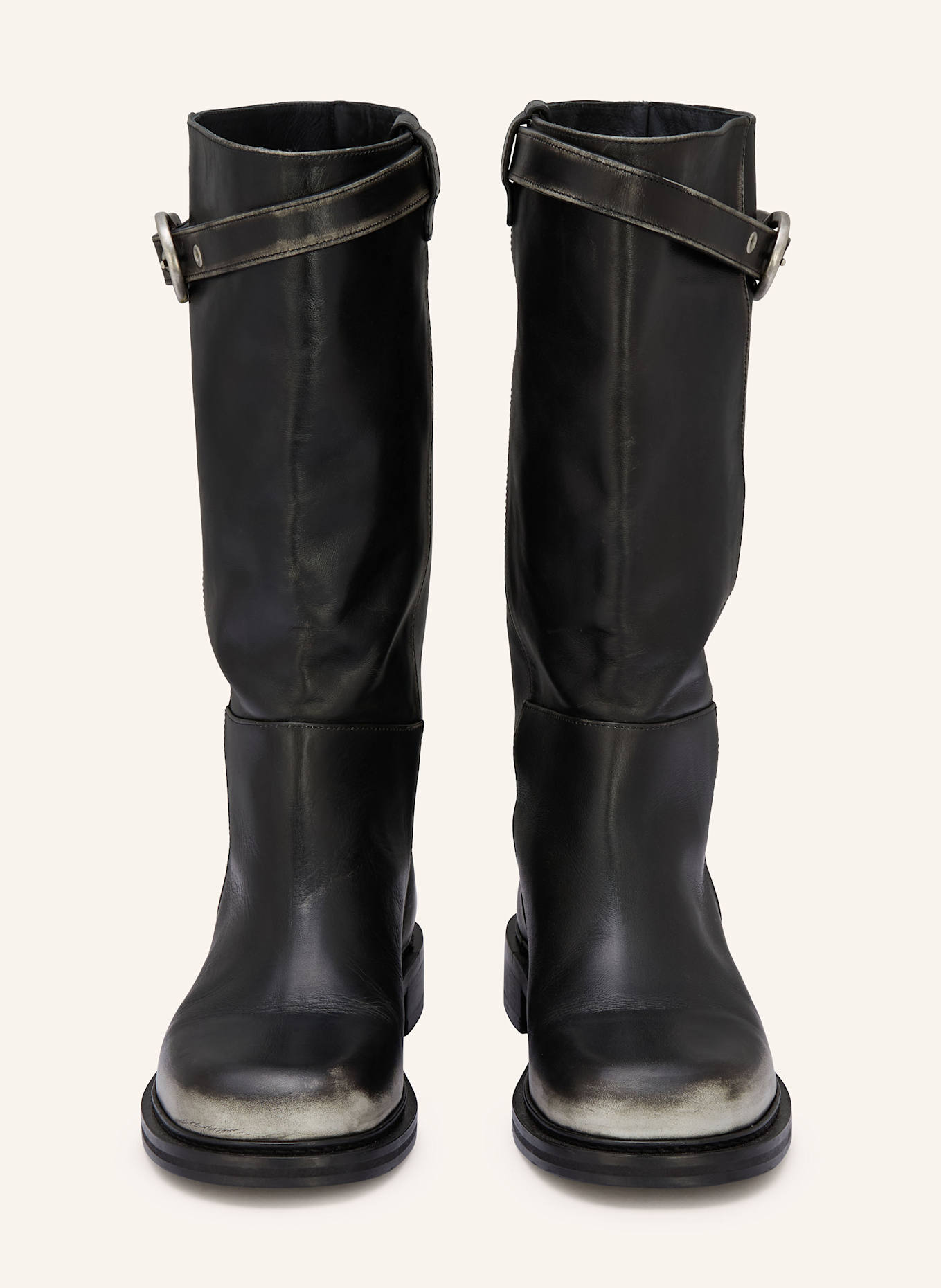 DOROTHEE SCHUMACHER Kozaki VINTAGE ESSENCE: CZIEMNOSZARY