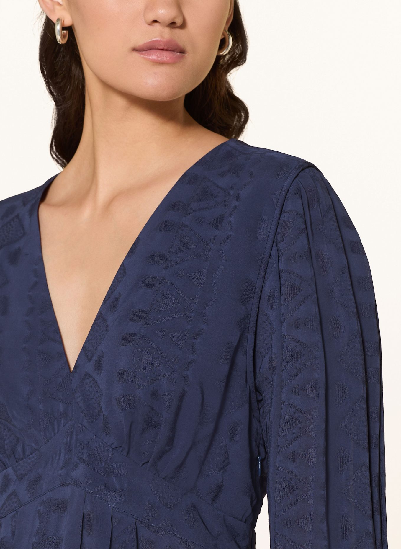 ba&sh Blusenshirt IDOL mit 3/4-Arm: BLAU