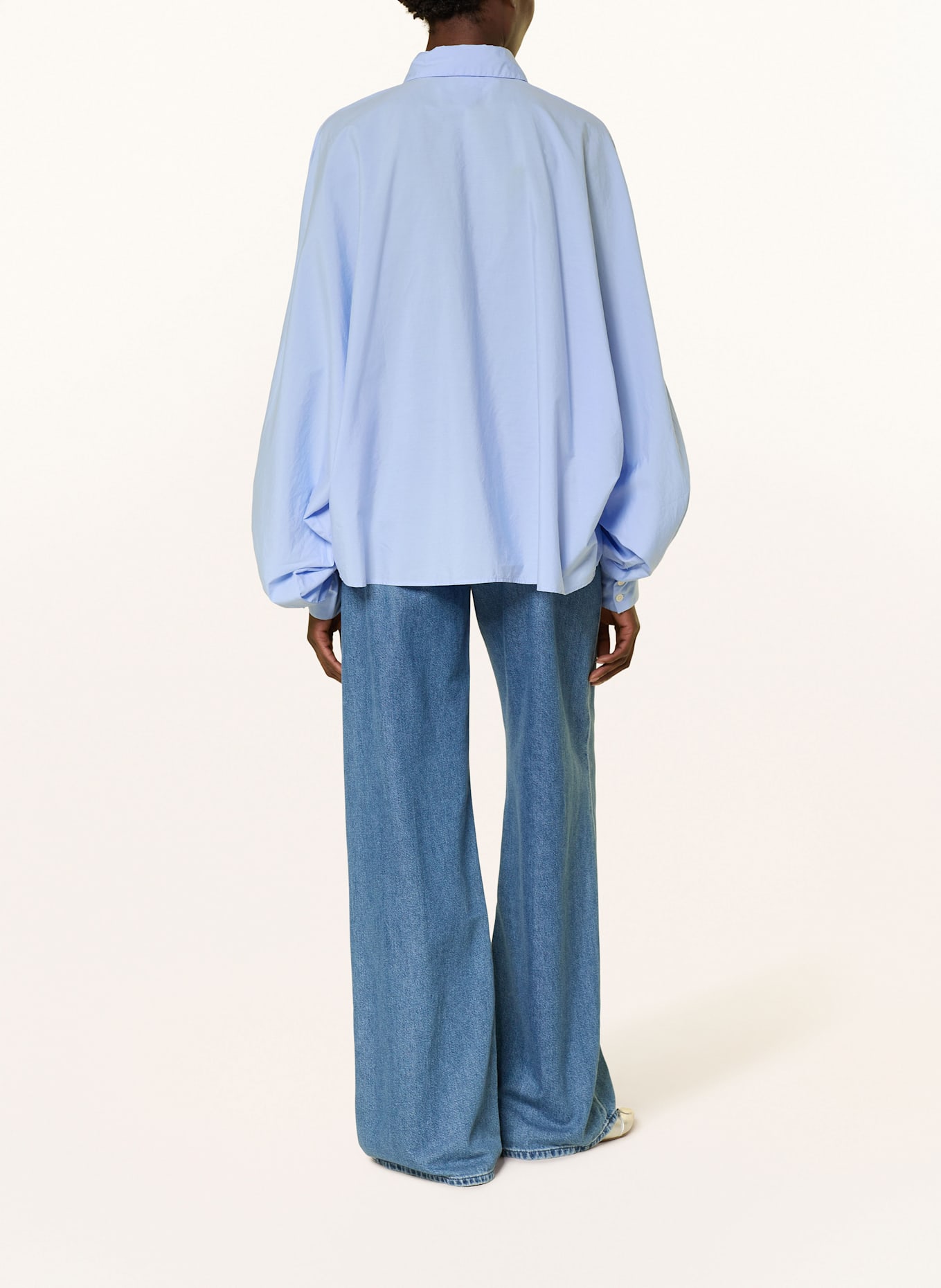 SoSUE Hemdbluse ANTONIA: HELLBLAU