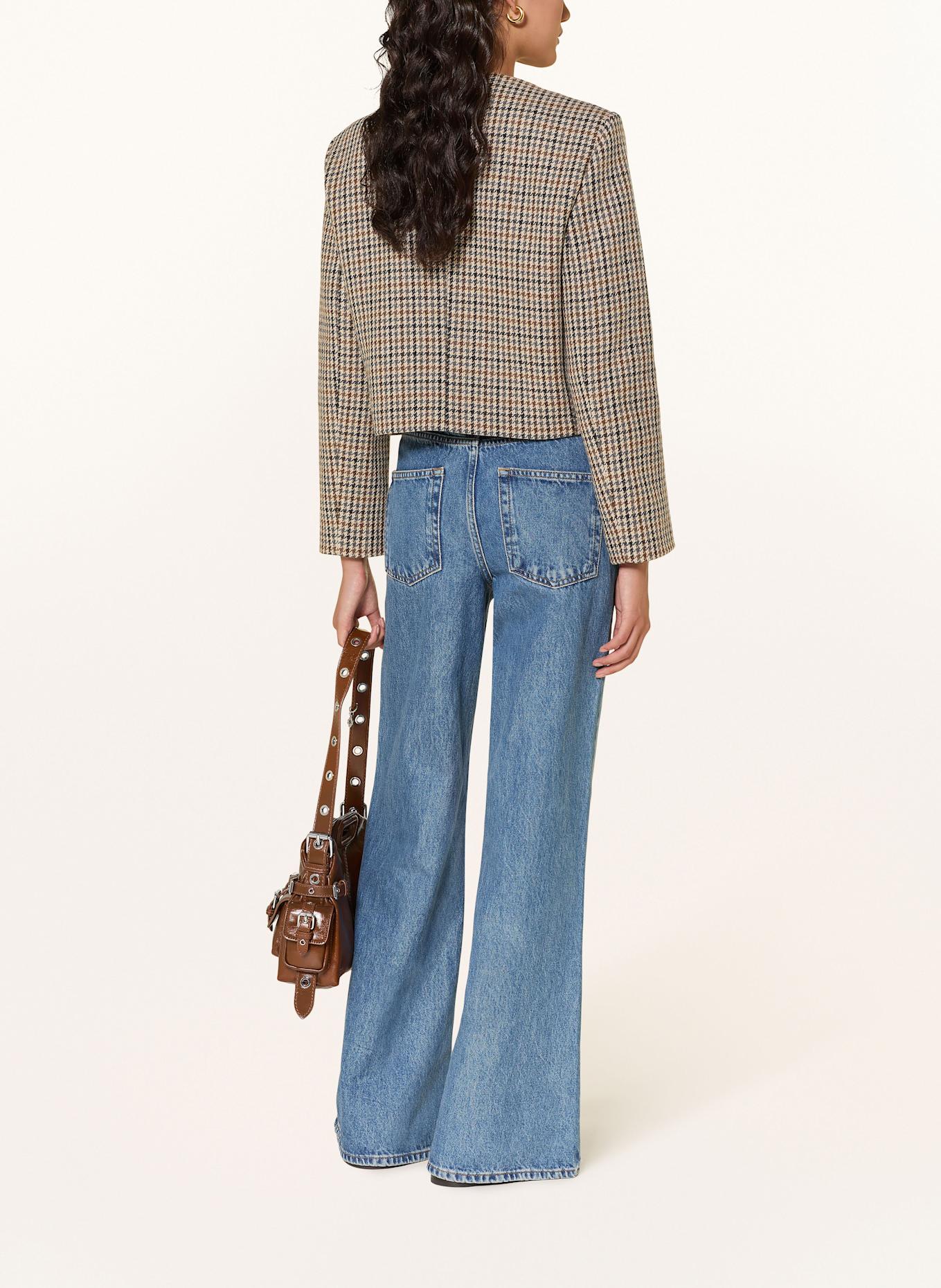 maje Kastenjacke: BEIGE / GRAU / BRAUN