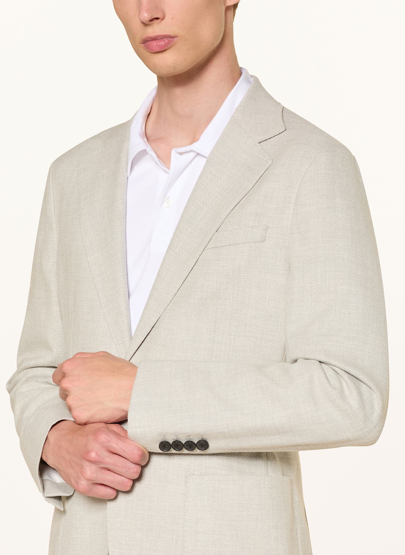 REISS Marynarka APHRODITE slim fit: 43 SOFT GREY