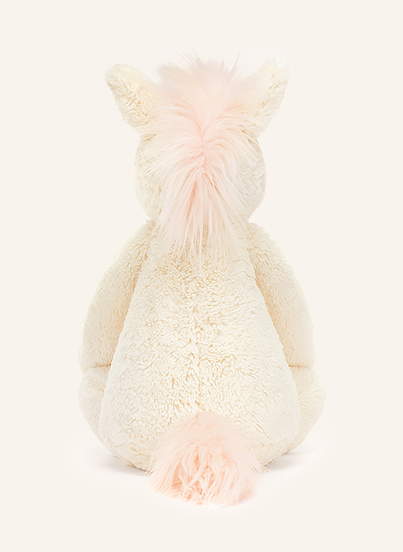 Jellycat Einhorn-Kuscheltier BASHFUL UNICORN HUGE: CREME/ HELLROSA