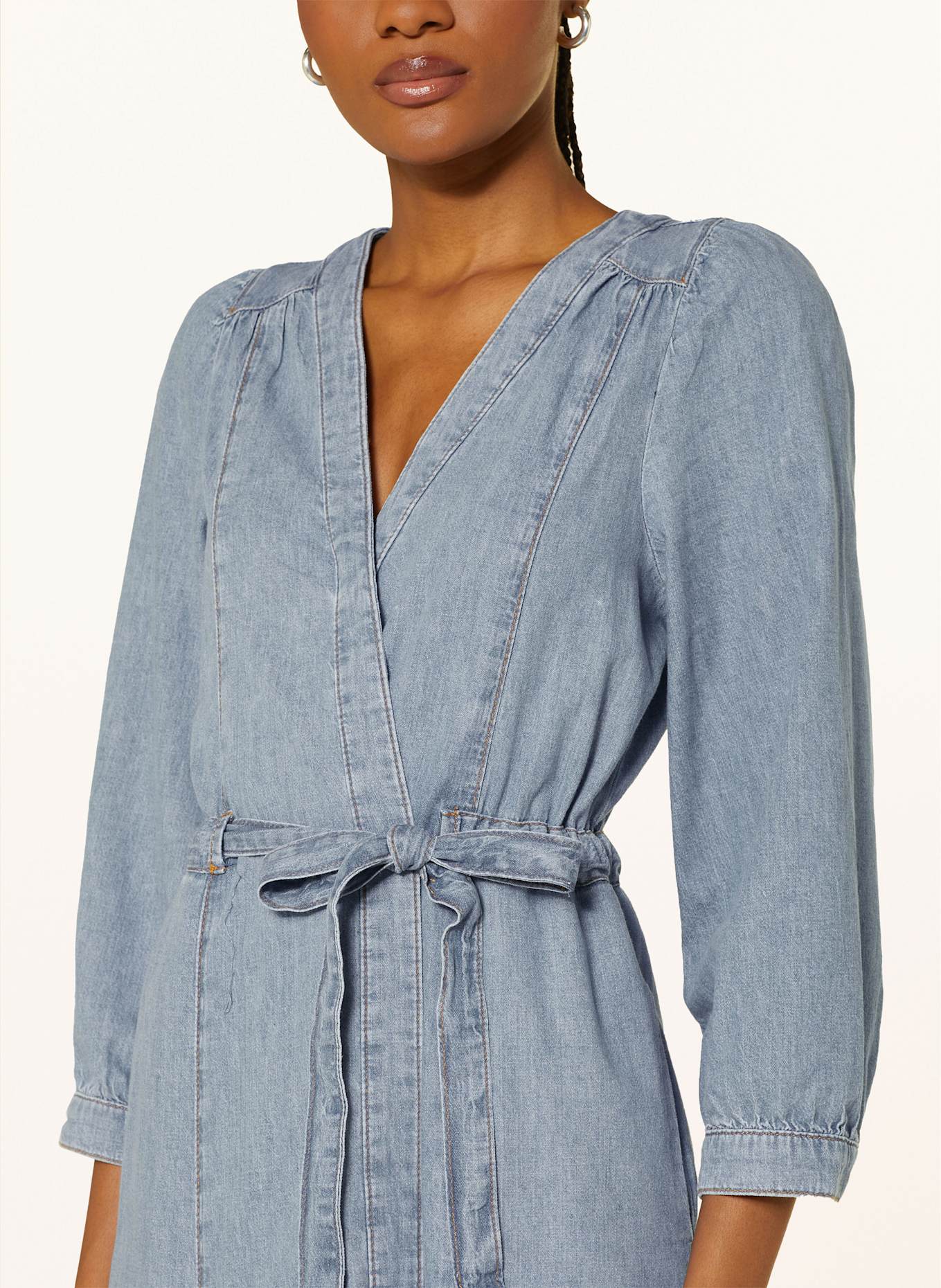 ba&sh Jeanskleid LIA: BLUE LIGHTUSEDBLUE