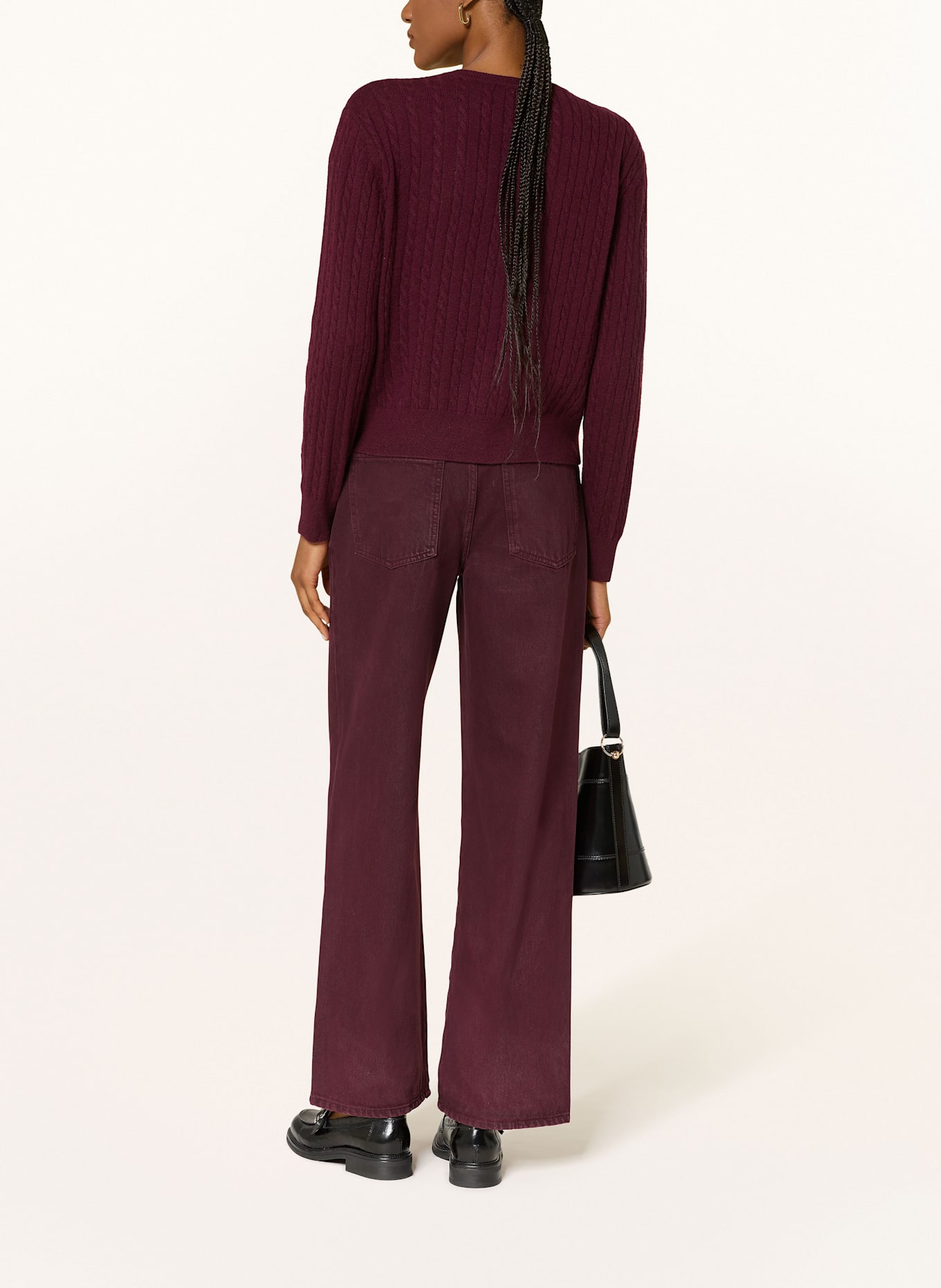 CLAUDIE PIERLOT Pullover: DUNKELROT