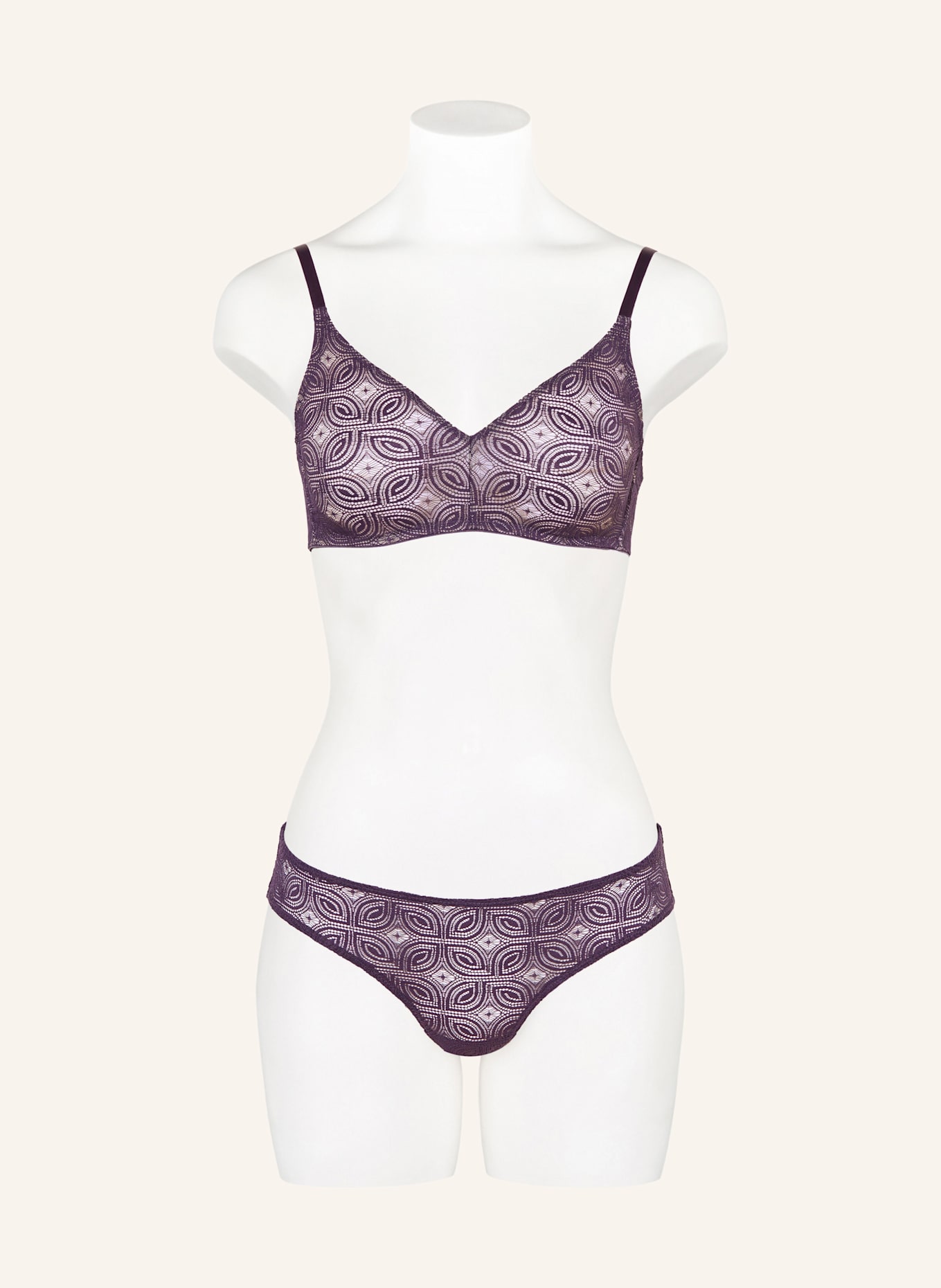 HANRO Slip RUBY: DUNKELLILA