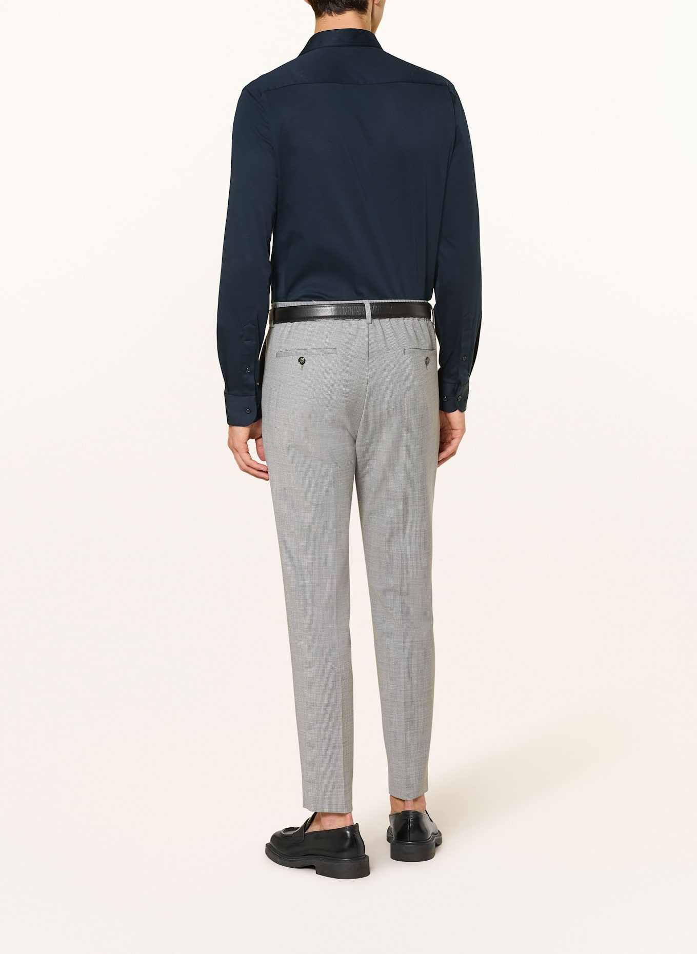 1863 by ETERNA Hemd Slim Fit: DUNKELBLAU