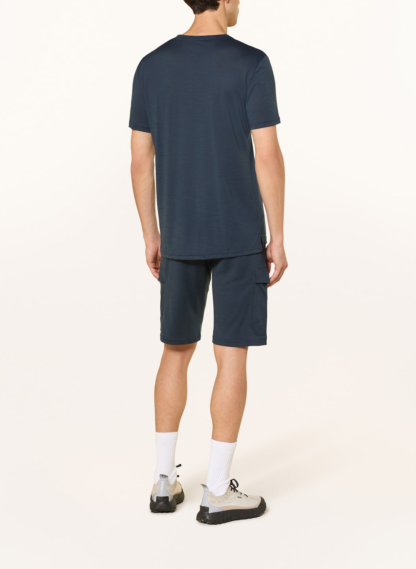 super.natural Sweatshorts CARGO BIO mit Baumwolle: DUNKELBLAU