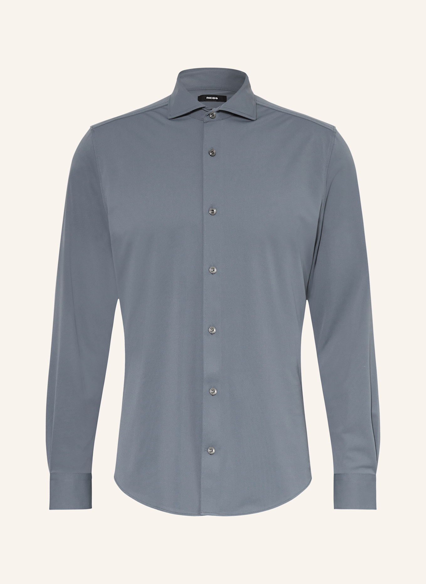 REISS Piqué-Hemd CHARGE Regular Fit: BLAU