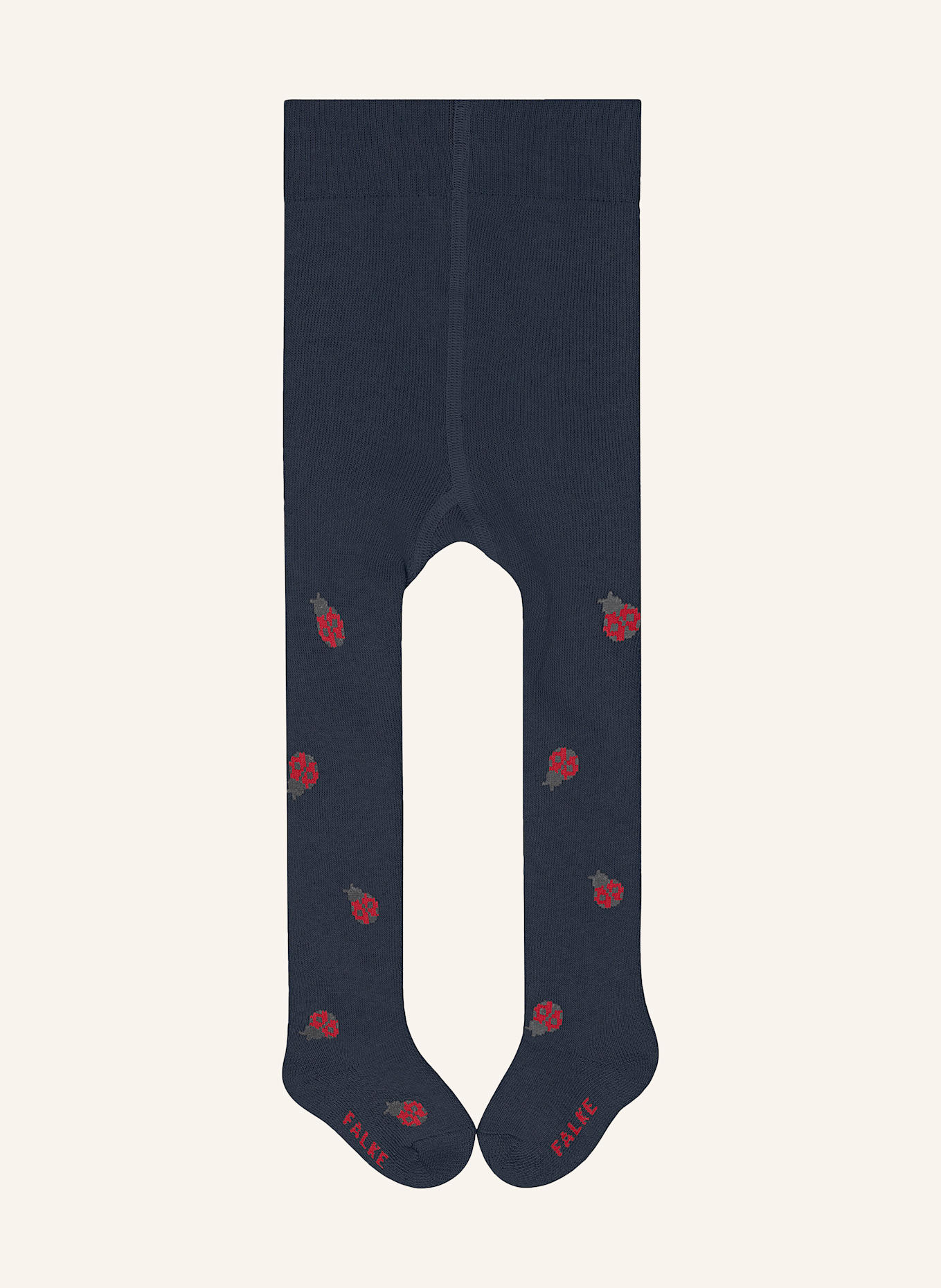 FALKE Strumpfhose CUTE LADYBUG: 6116 SPACE BLUE
