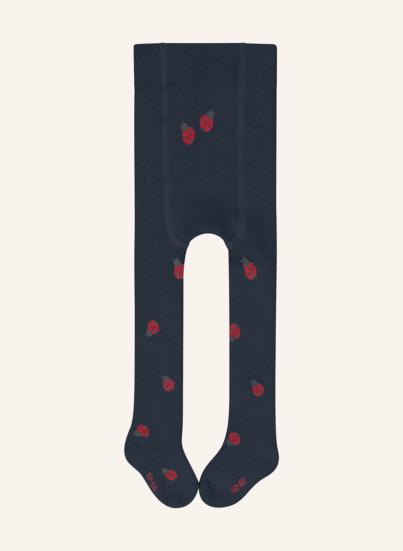 FALKE Strumpfhose CUTE LADYBUG: 6116 SPACE BLUE