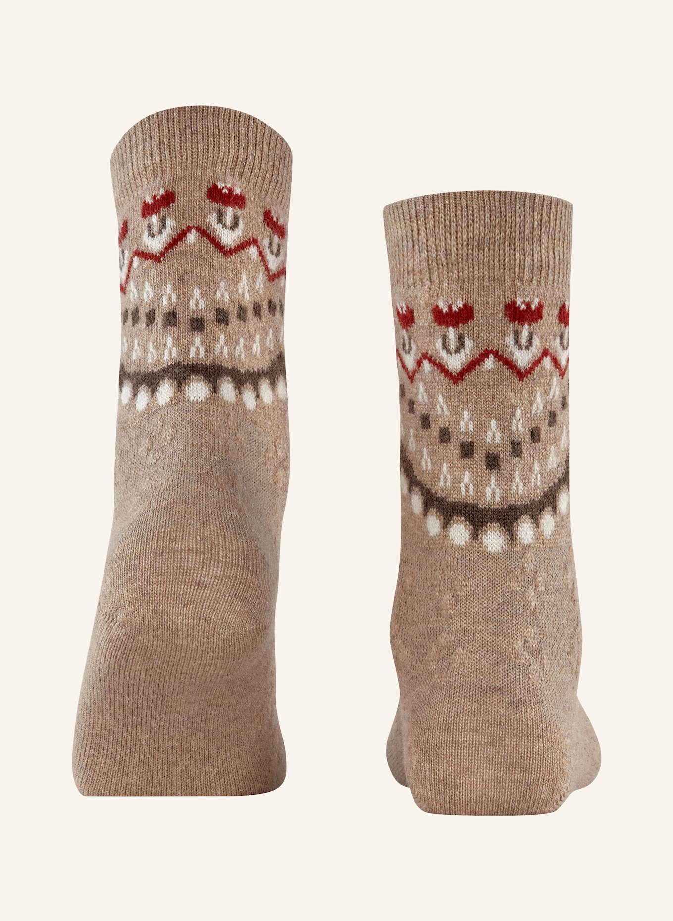 FALKE Socken COSY WOOL: 4091 beige mel.