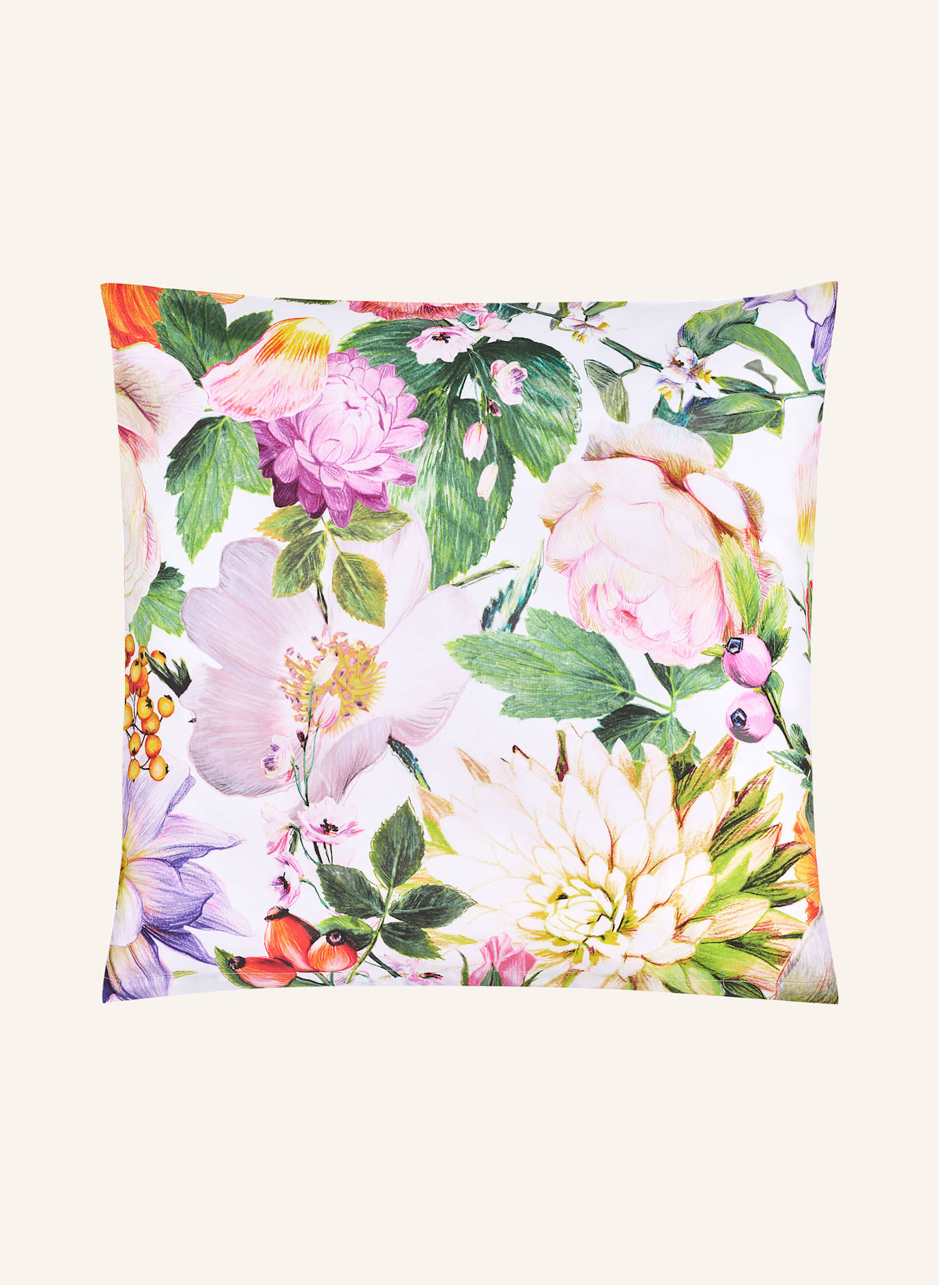 Christian Fischbacher Bettwäsche FIORENZA: WEISS