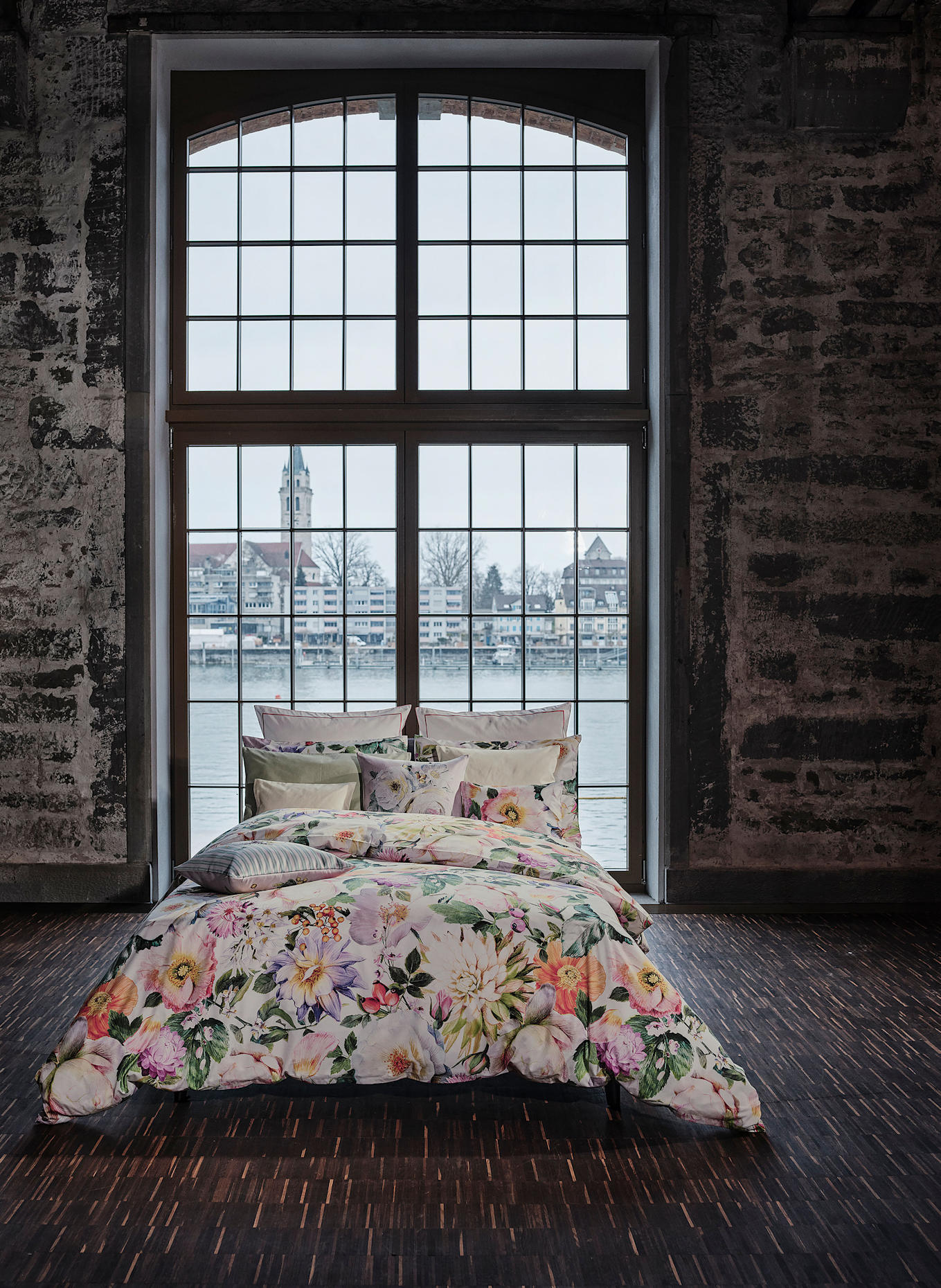 Christian Fischbacher Bettwäsche FIORENZA: WEISS