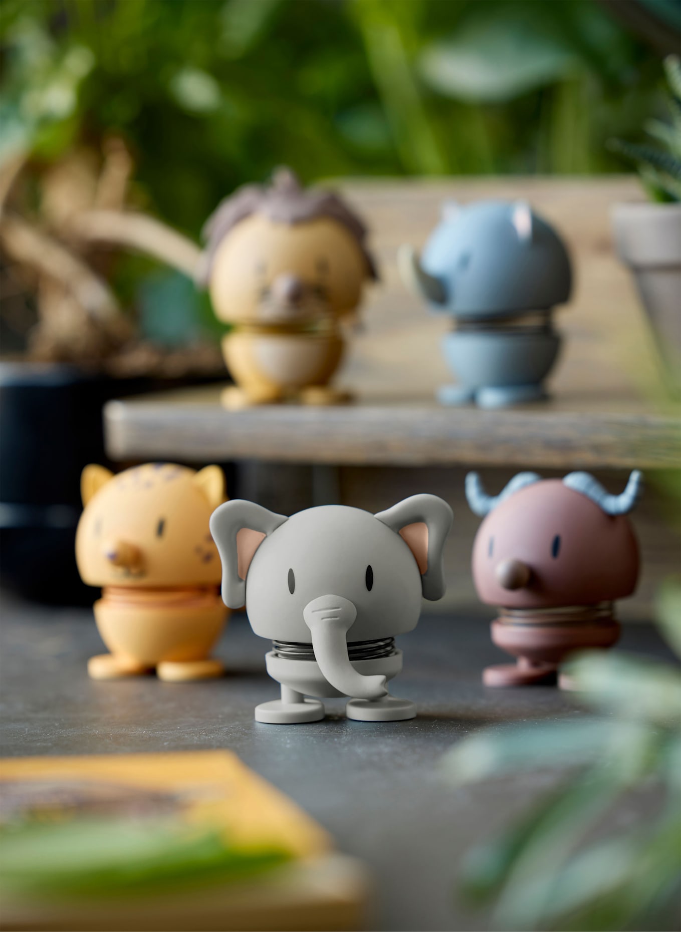 Hoptimist Dekofigur SOFT ELEPHANT S: GRAU