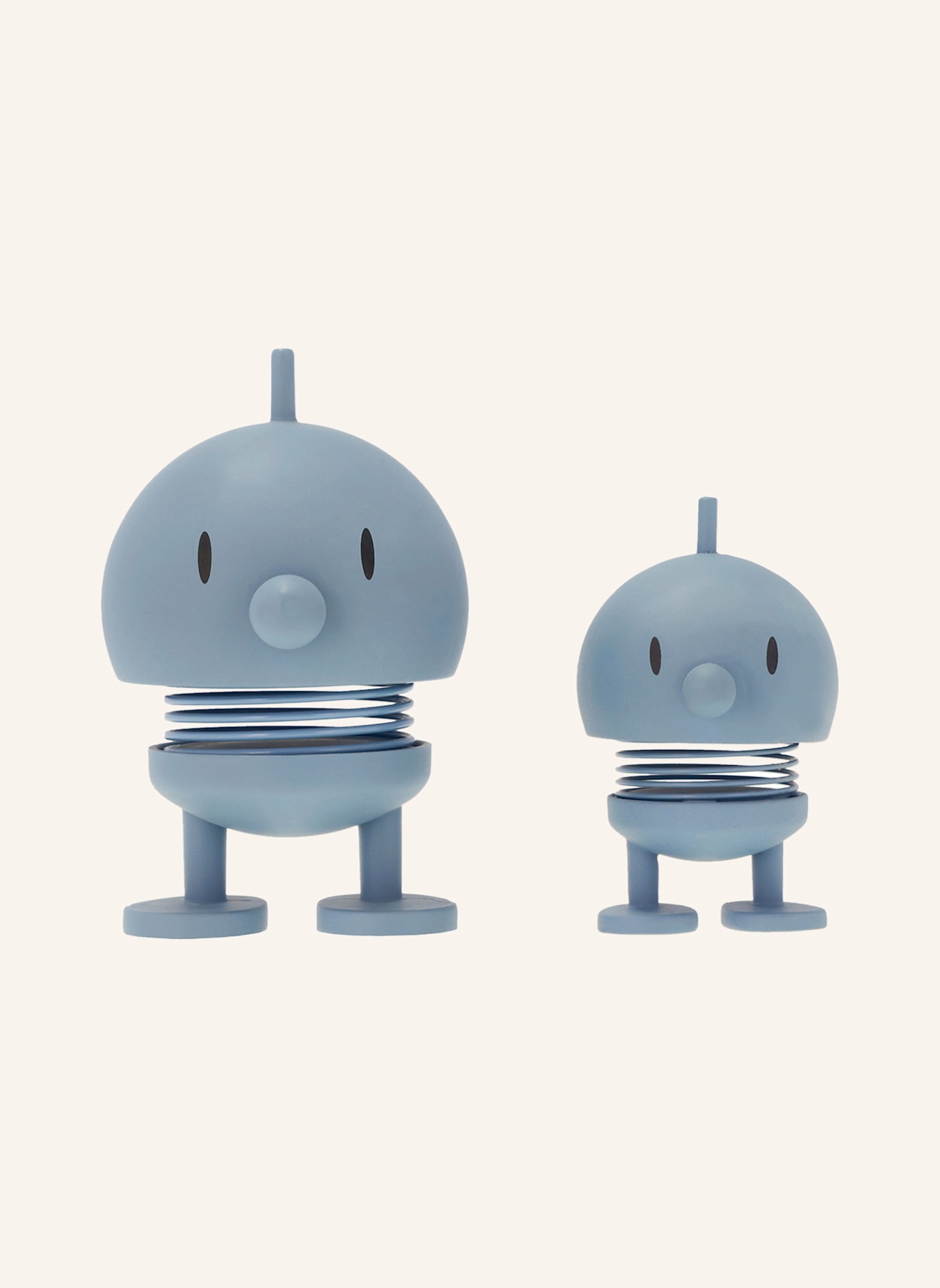 Hoptimist 2er-Set Dekofiguren SOFT BUMBLE S: HELLBLAU