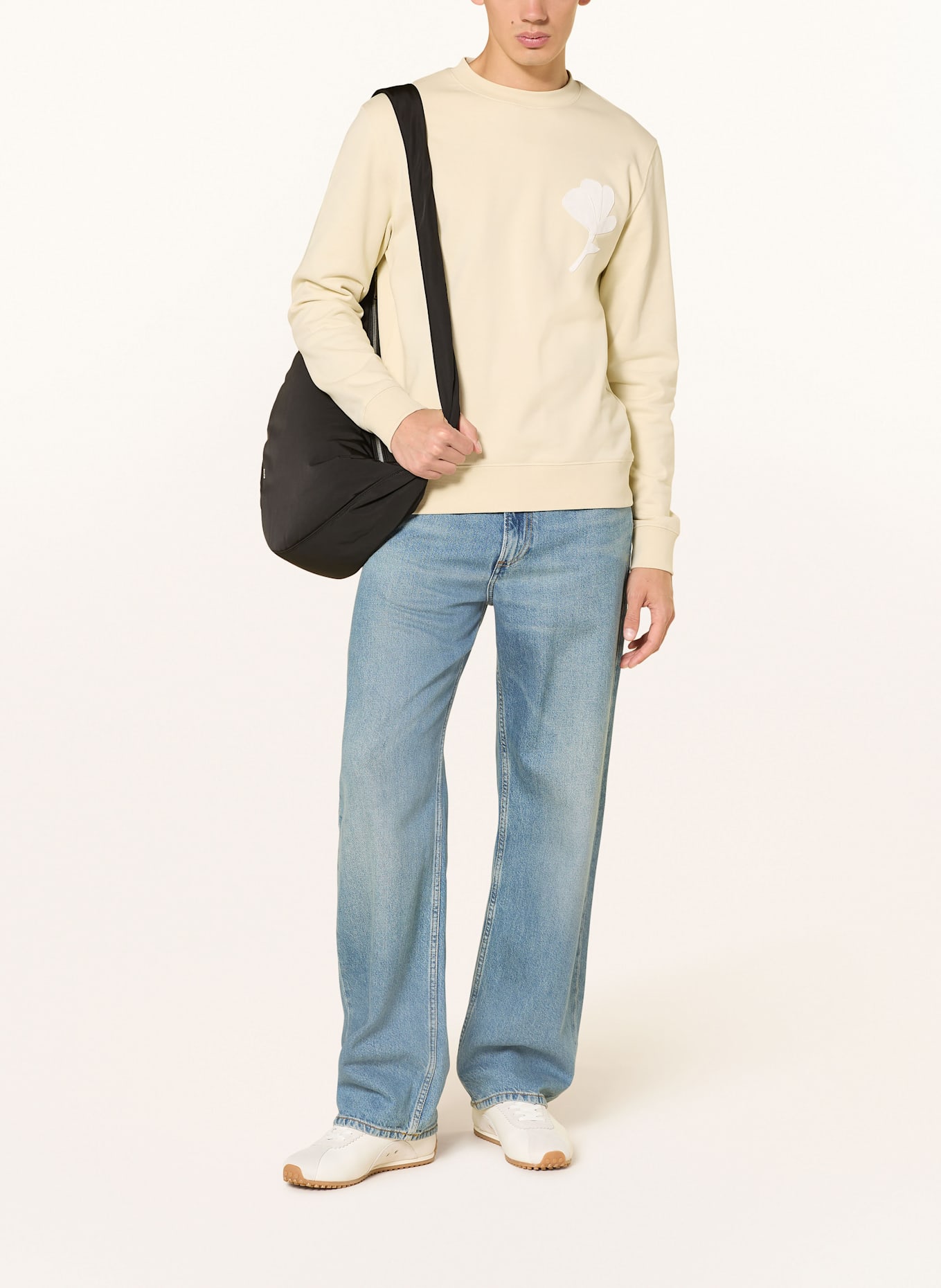 SANDRO Sweatshirt: CREME