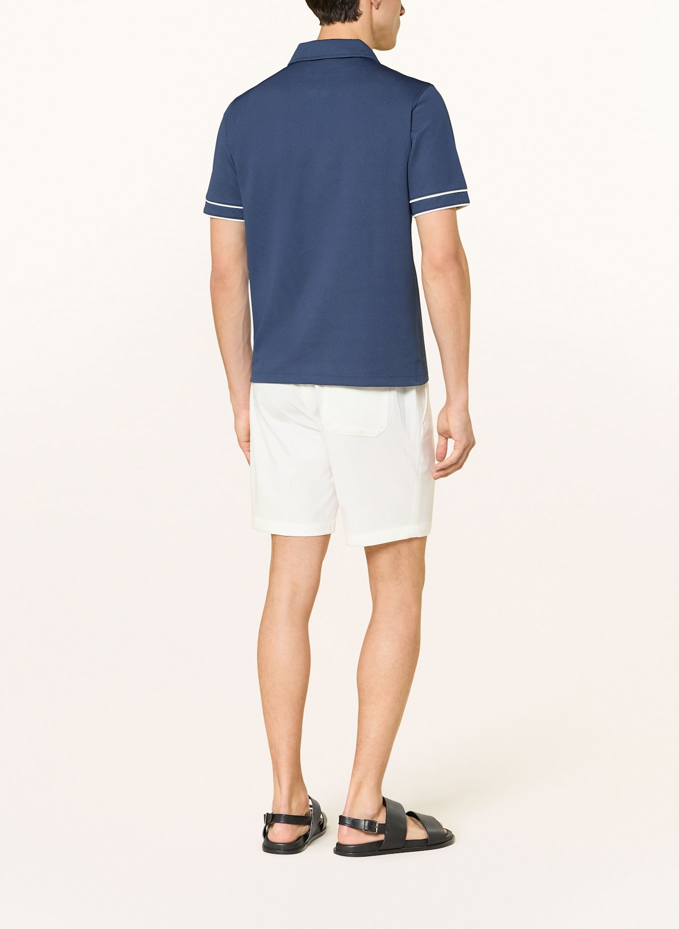 REISS Piqué-Poloshirt ZAIN: DUNKELBLAU