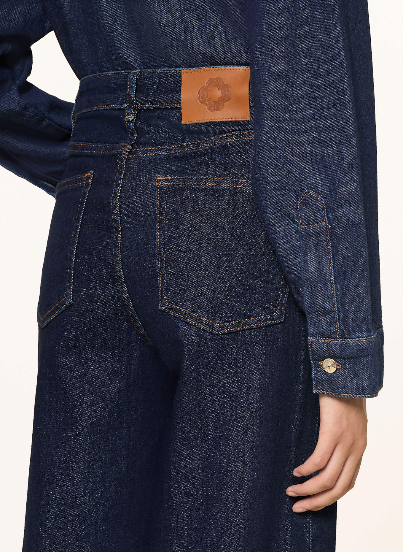 maje Jeansy straight: 0103 NAVY