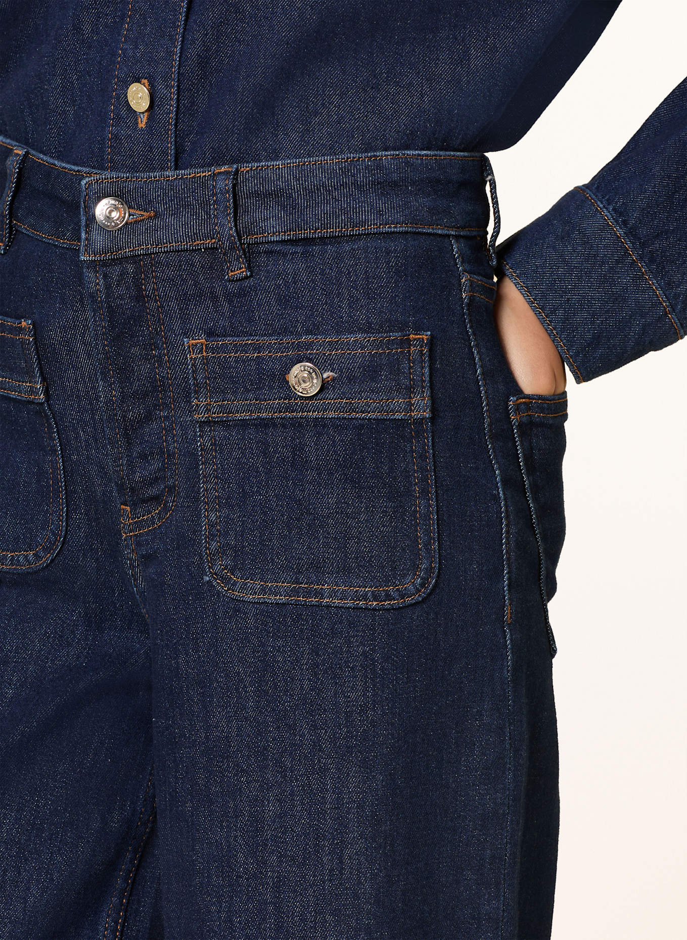 maje Jeansy straight: 0103 NAVY