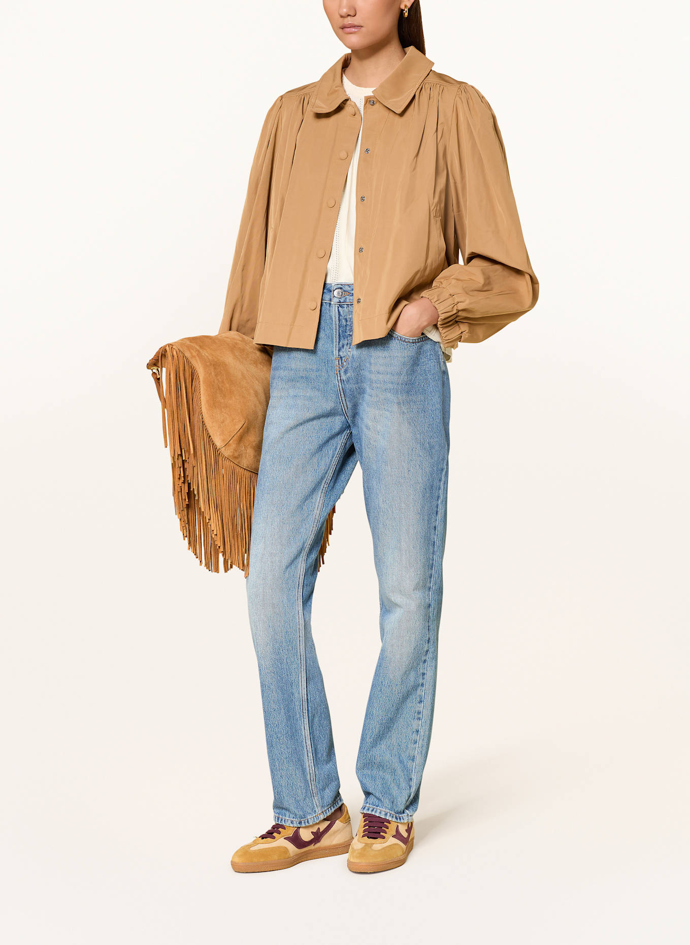 ba&sh Jacke ICON: CAMEL