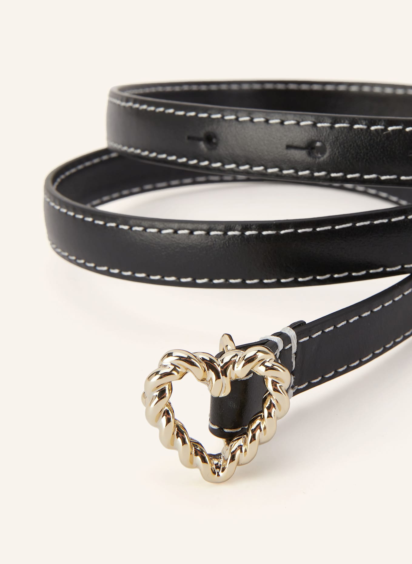 maje Ledergürtel: SCHWARZ