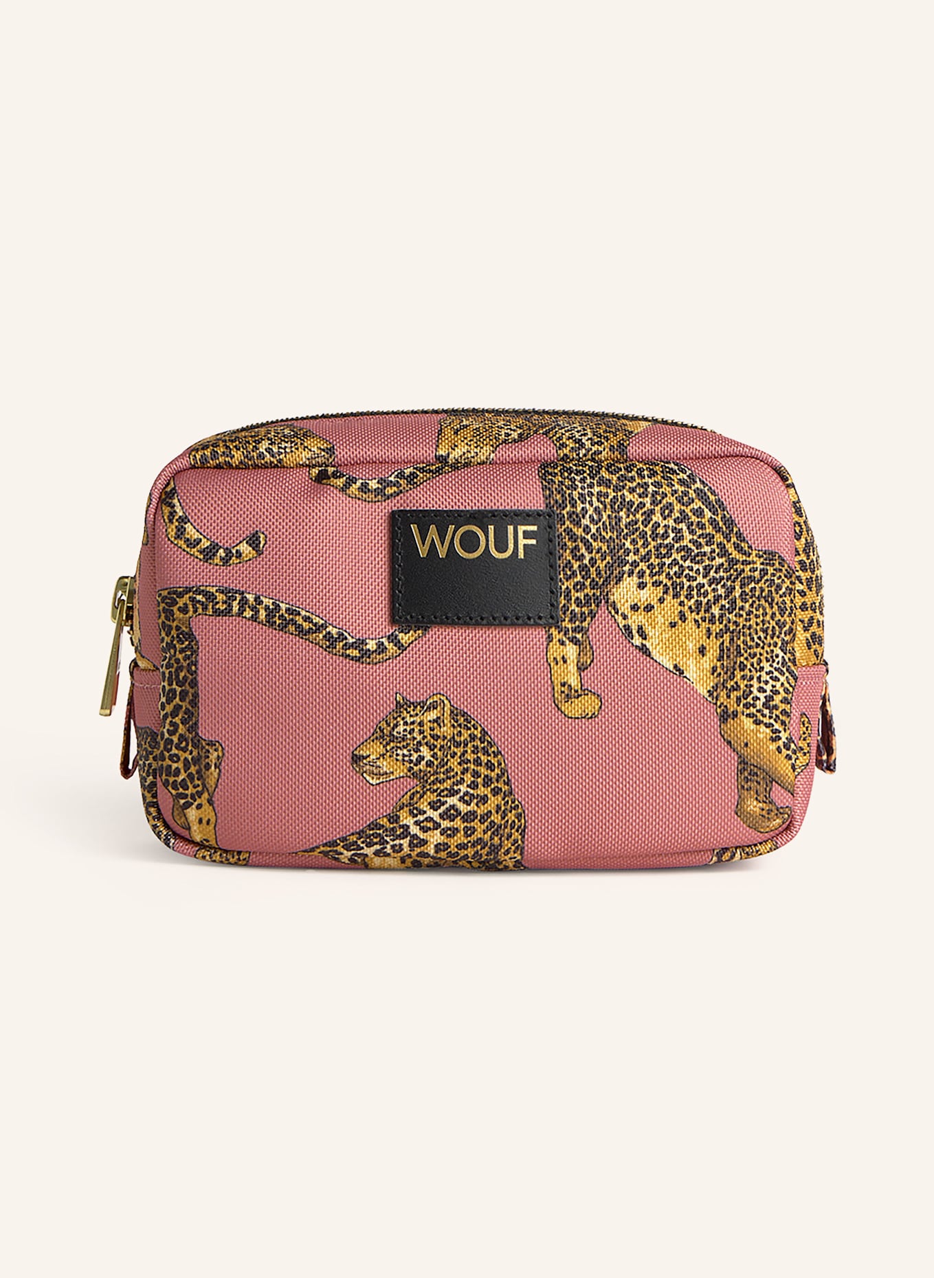WOUF Kosmetyczka CIRCUS: RÓŻOWY / CIEMNOŻÓŁTY