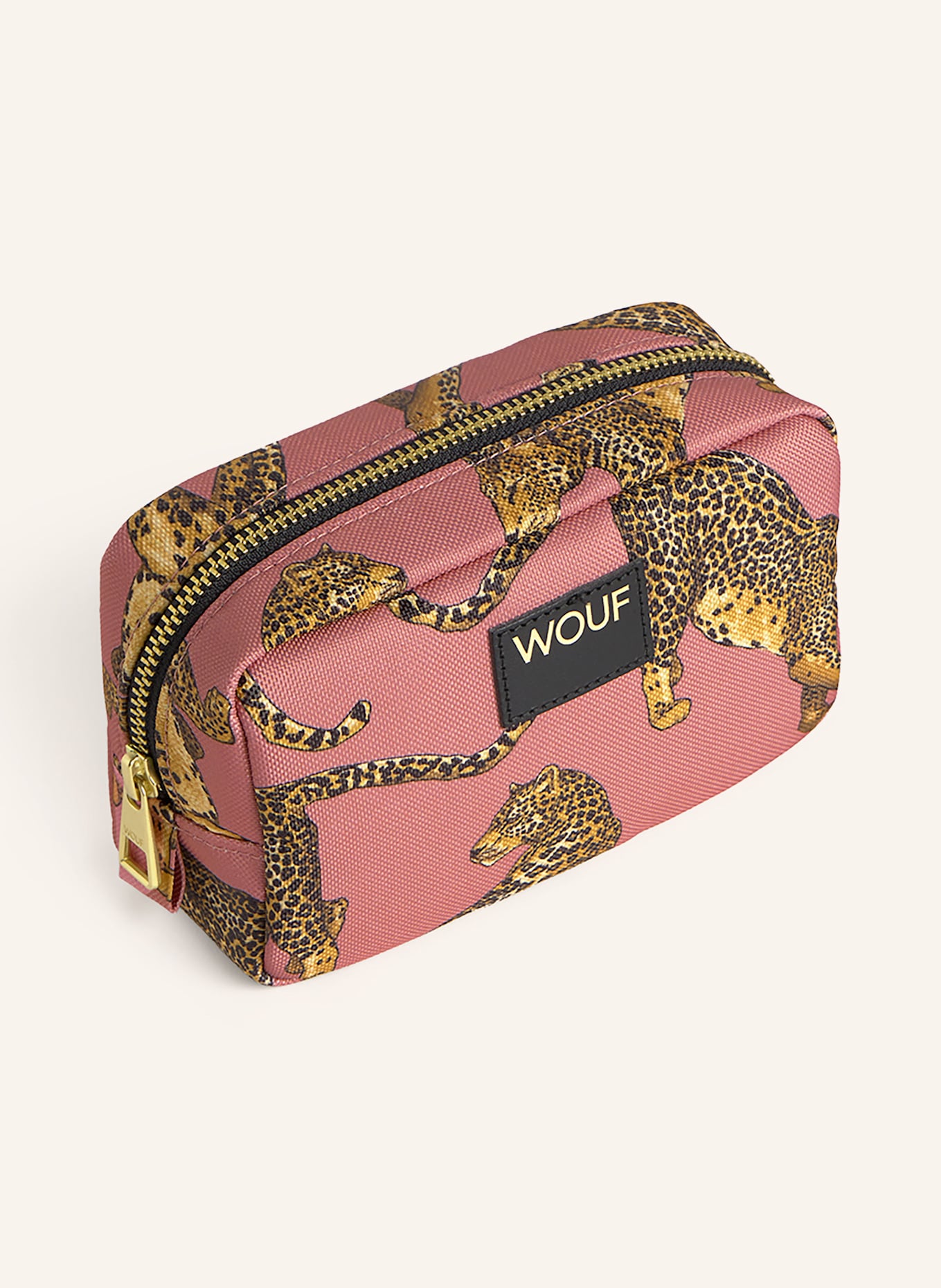 WOUF Kosmetyczka CIRCUS: RÓŻOWY / CIEMNOŻÓŁTY