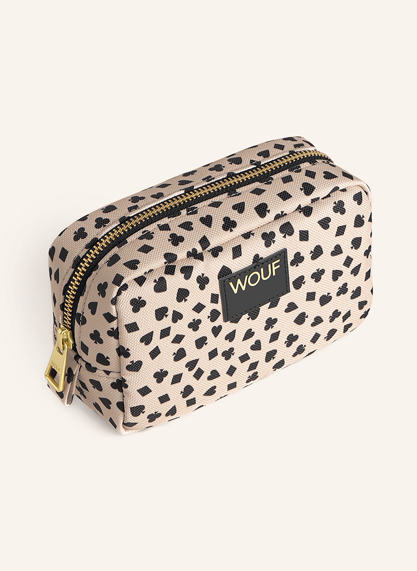 WOUF Kosmetyczka CIRCUS: KREMOWY / CZARNY