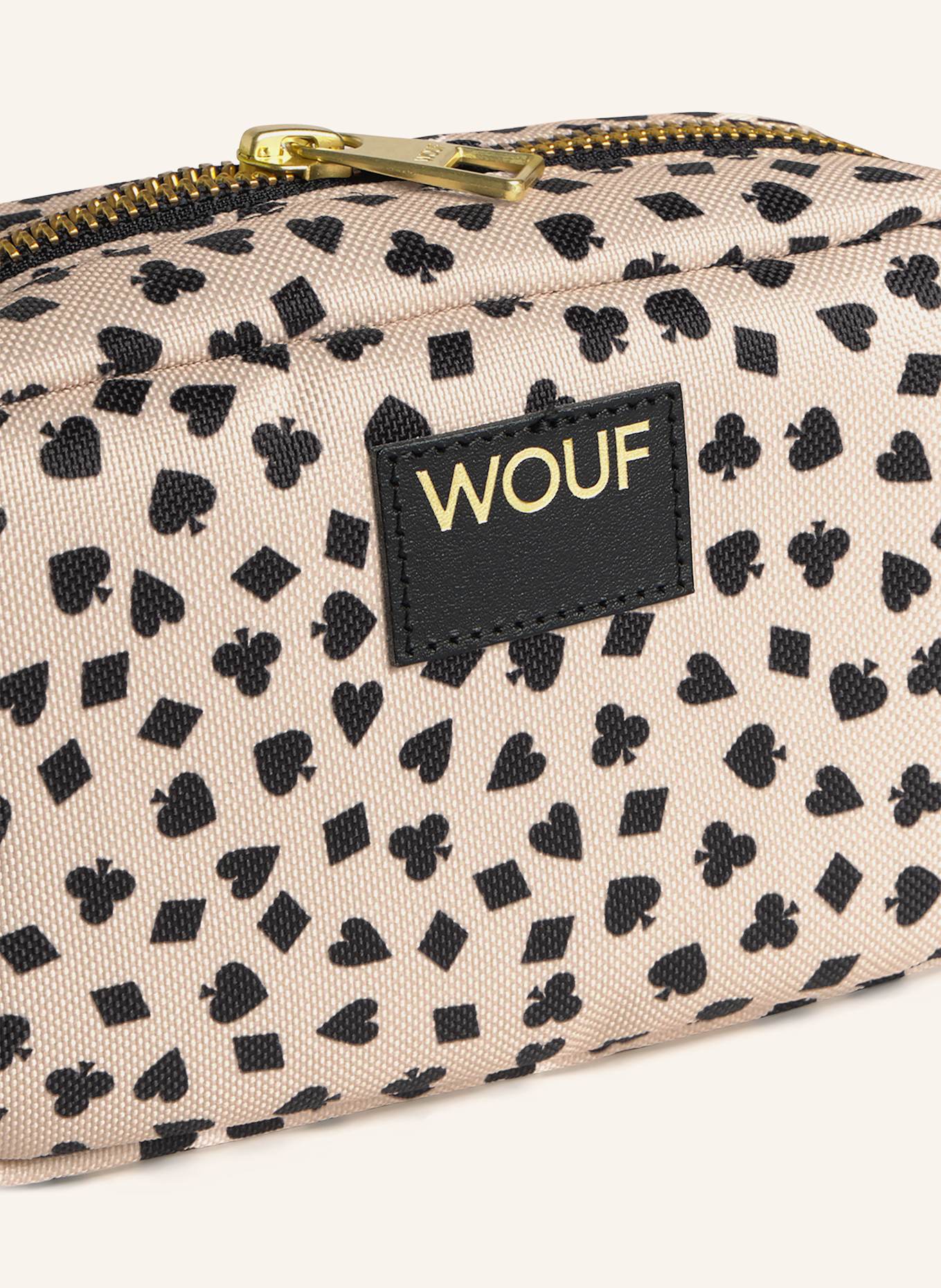 WOUF Kosmetyczka CIRCUS: KREMOWY / CZARNY