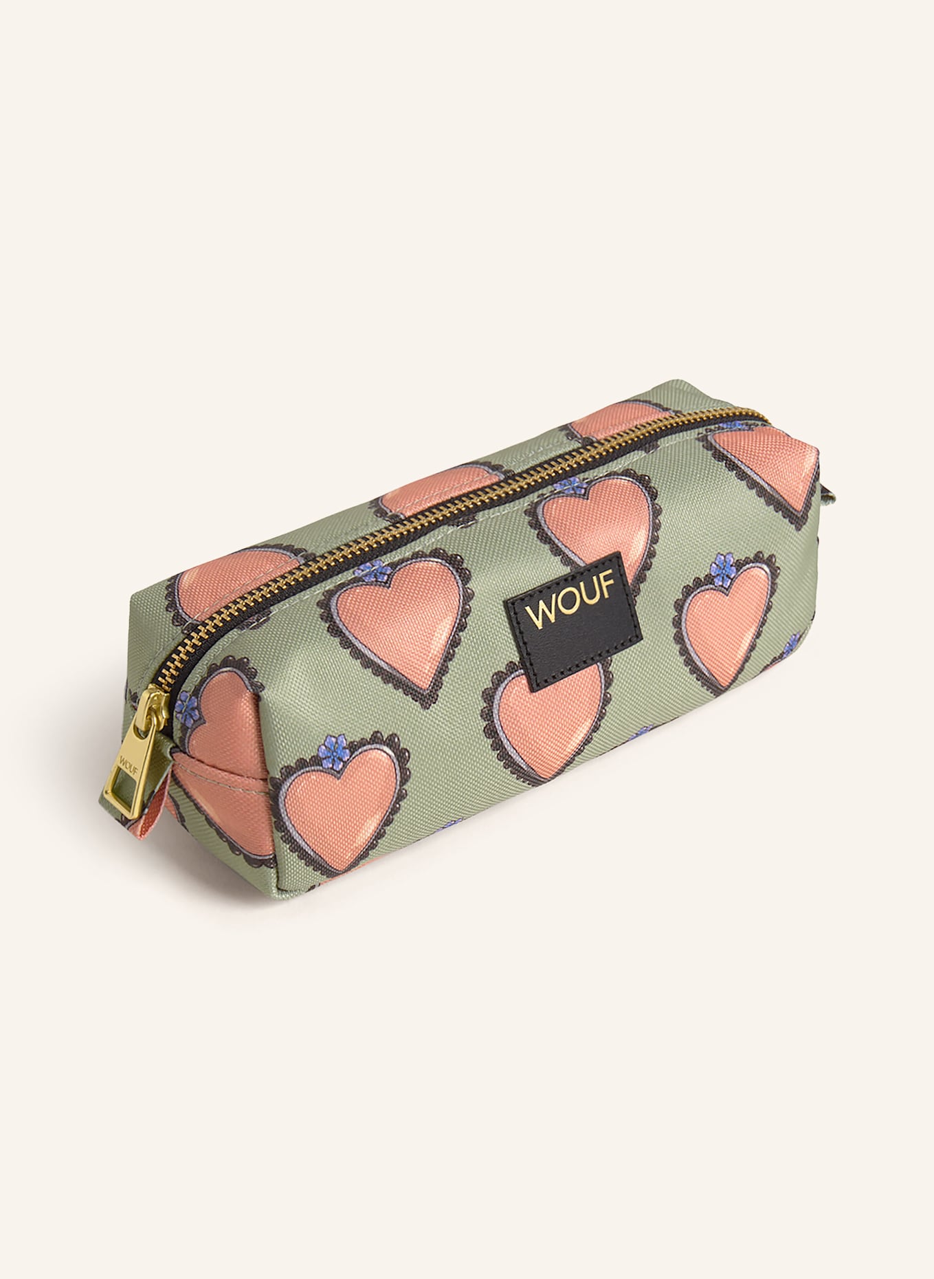 WOUF Stiftetui RODEO: HELLGRÜN / ROSA