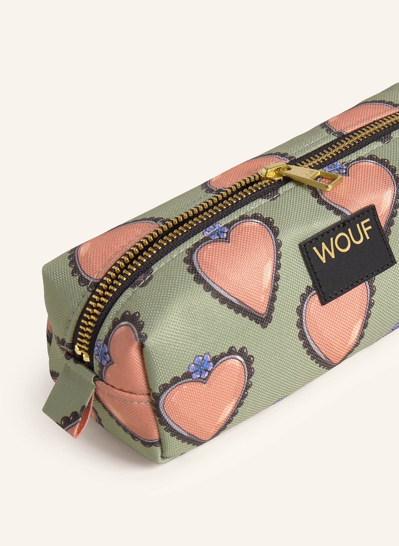 WOUF Stiftetui RODEO: HELLGRÜN / ROSA