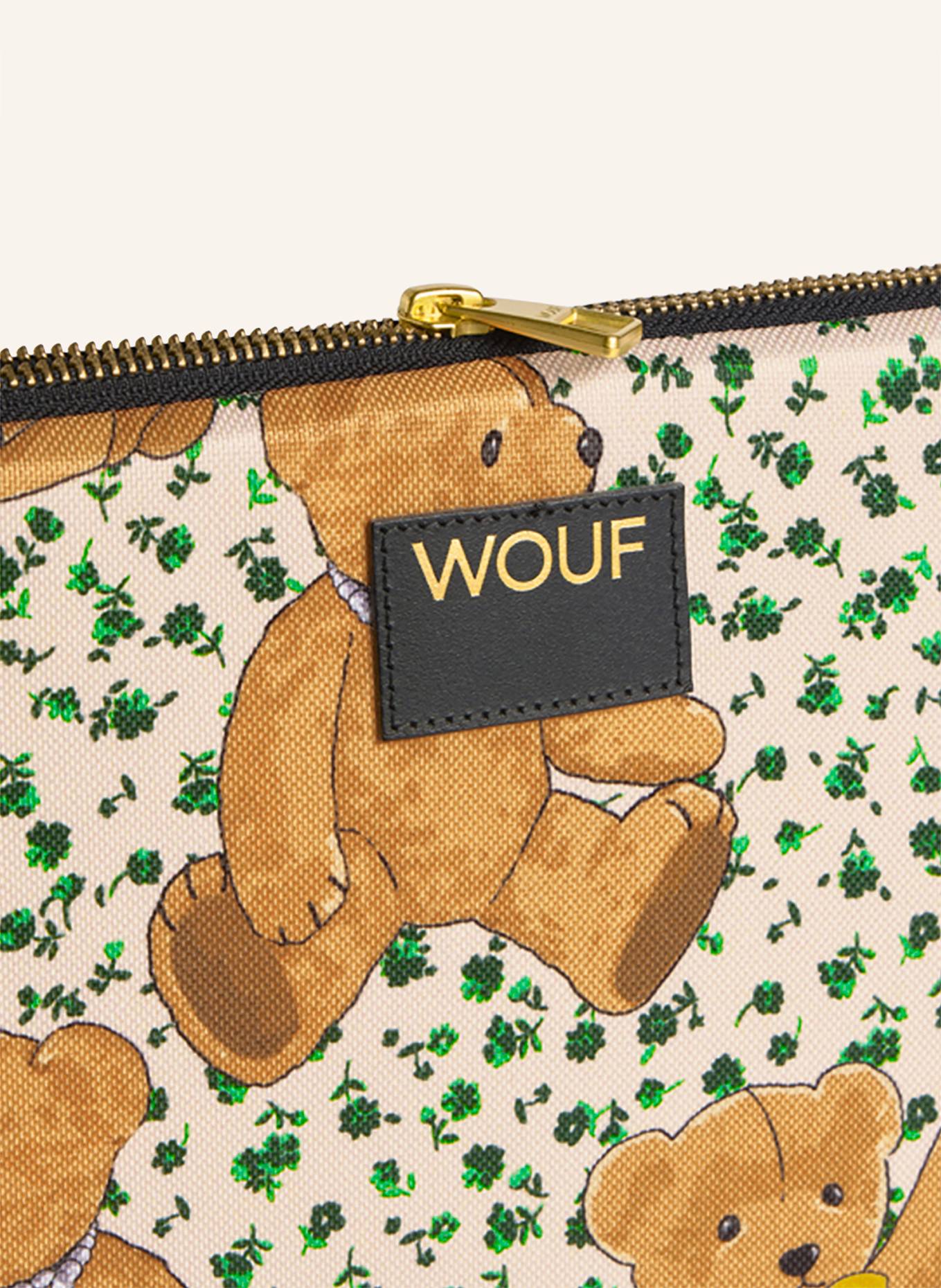 WOUF Laptop-Hülle ROAR: COGNAC / CREME