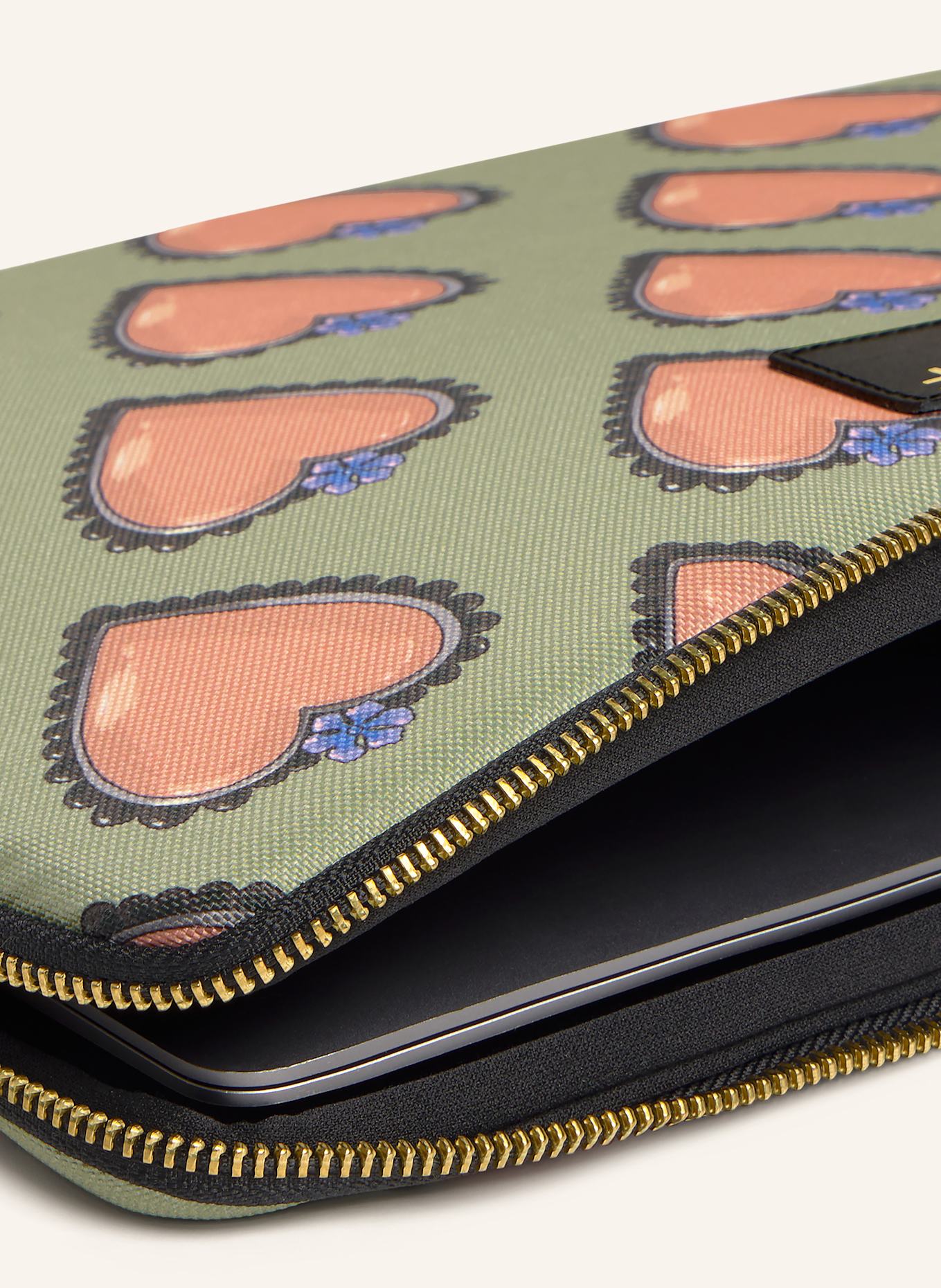 WOUF Laptop-Hülle ROAR: HELLGRÜN / ROSA