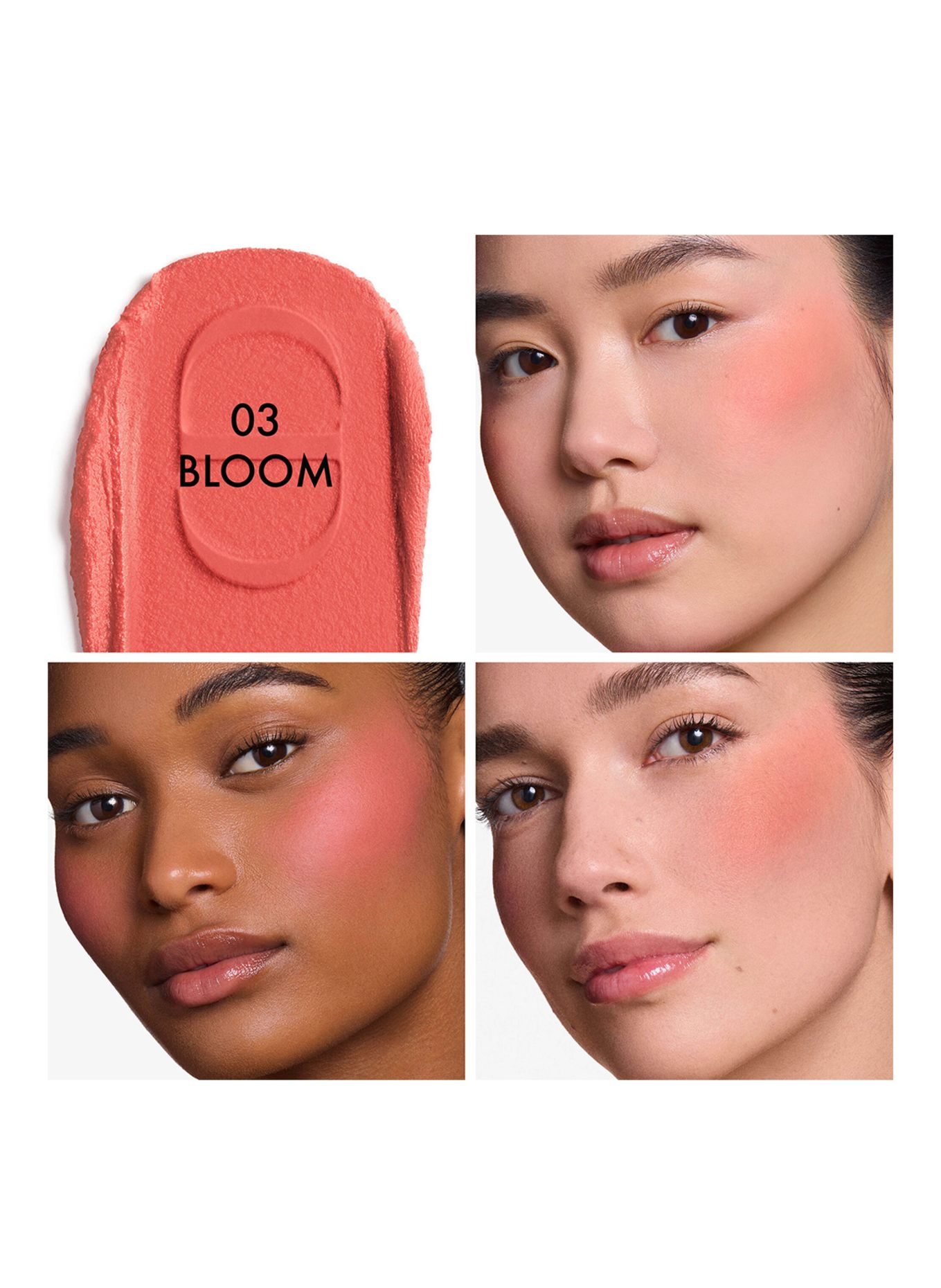 DIOR DIOR FOREVER BLUSH FILTRU MOALE: 03 BLOOM