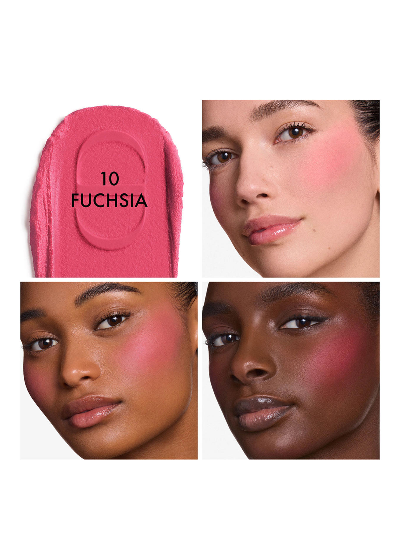 DIOR DIOR FOREVER BLUSH FILTRU MOALE: 10 FUCHSIA