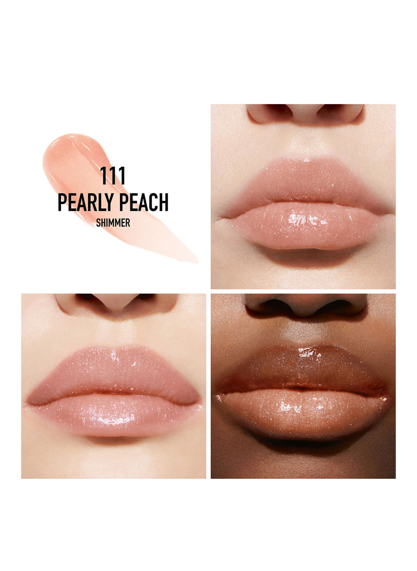 DIOR DIOR ADDICT LIP MAXIMIZER: 111 PEARLY PEACH