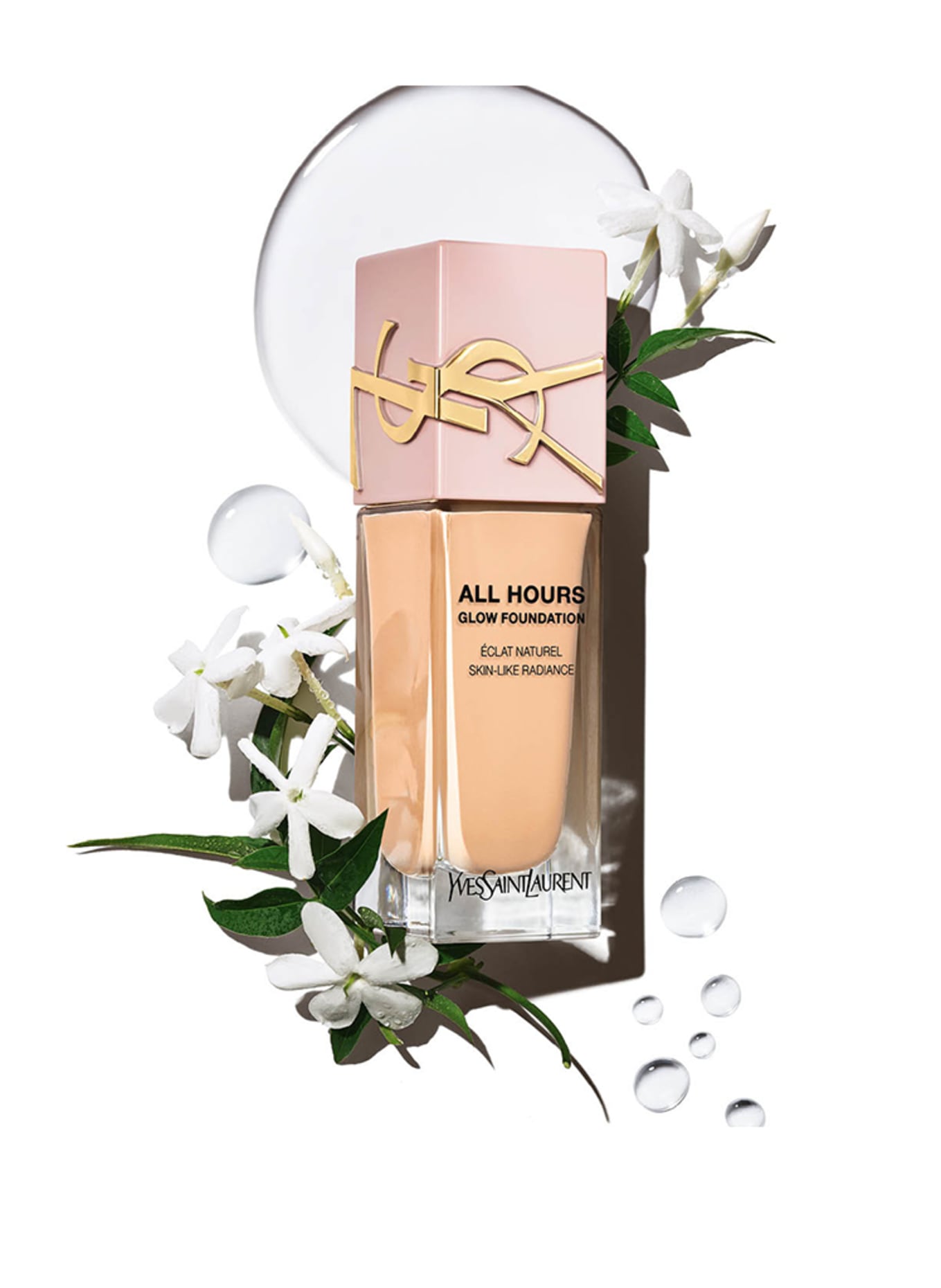 YVES SAINT LAURENT BEAUTÉ ALL HOURS GLOW FOUNDATION: LC6.5