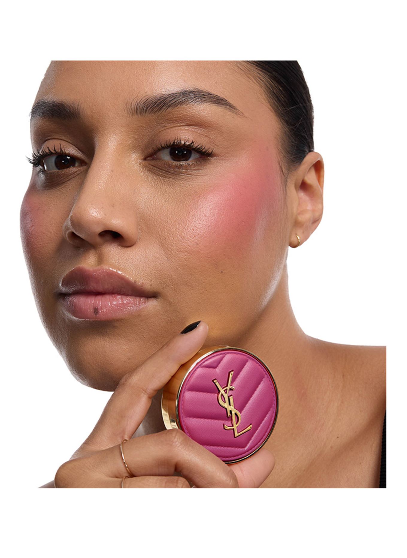 YVES SAINT LAURENT BEAUTÉ MAKE ME BLUSH BOLD BLURRING BLUSH: 3 MISCHIEVOUS MAGENTA